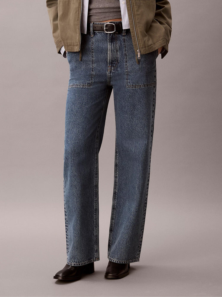 Γυναικείο παντελόνι τζιν SURPLUS HR LOOSE JEAN FULTON LV047H908G4B4 | LV047H908G4B4