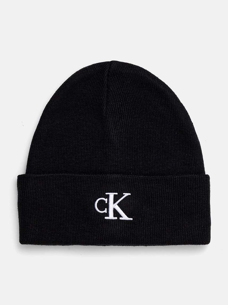 Γυναικείος σκούφος πλεκτός MONOGRAM EMBRO BEANIE K50K512145BEH | K50K512145BEH