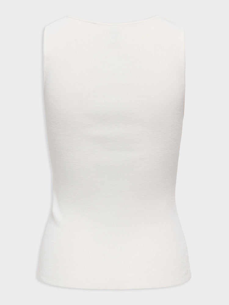 Γυναικεία μπλούζα με τοκά ONLGOLDEN SL U-NECK BUCKLE TOP SUD KNT 15375090 | 15375090