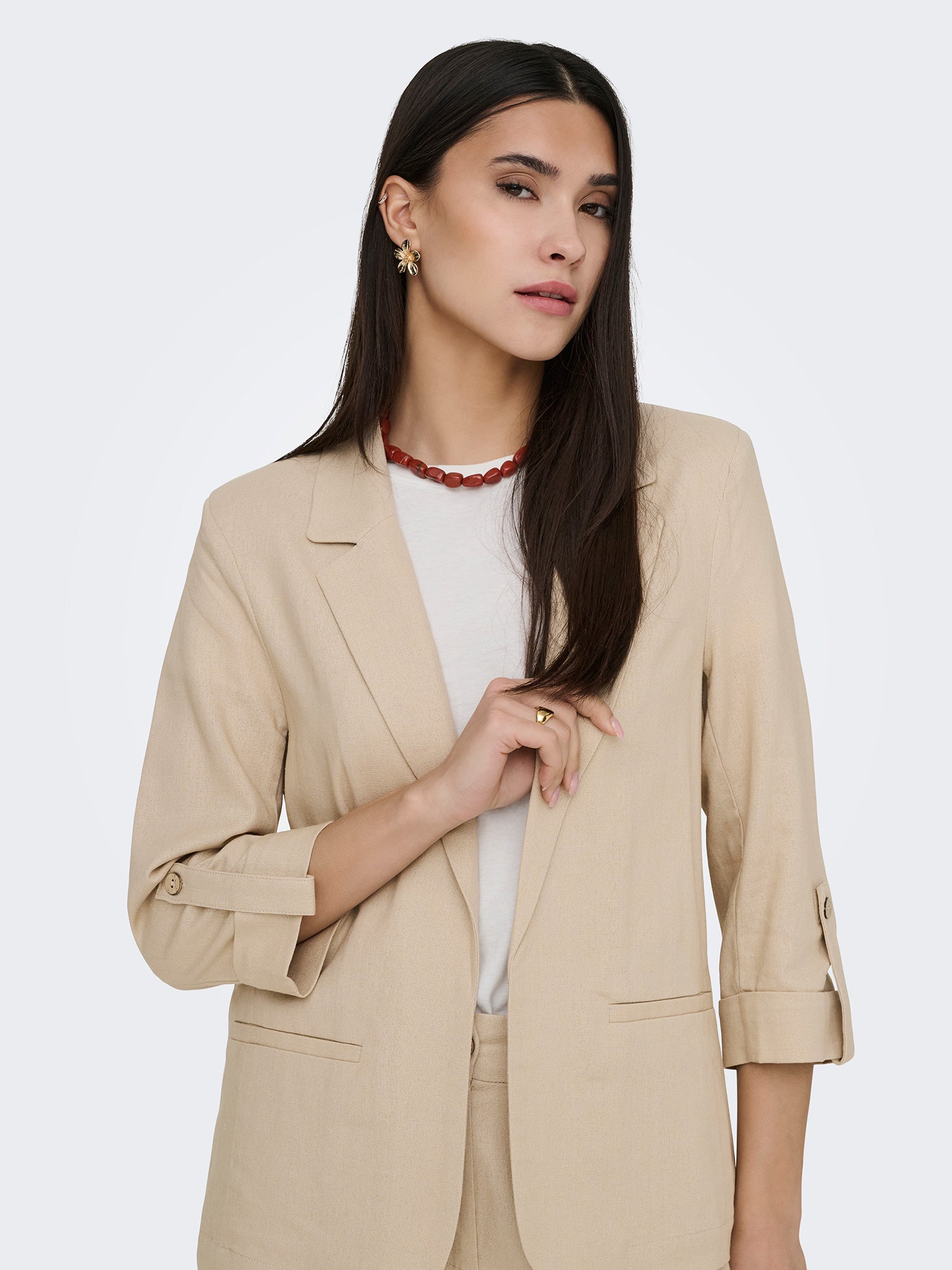 Γυναικείο blazer ONLGOA 3/4 UNLINE LINEN BL BLAZER 15363727 | 15363727