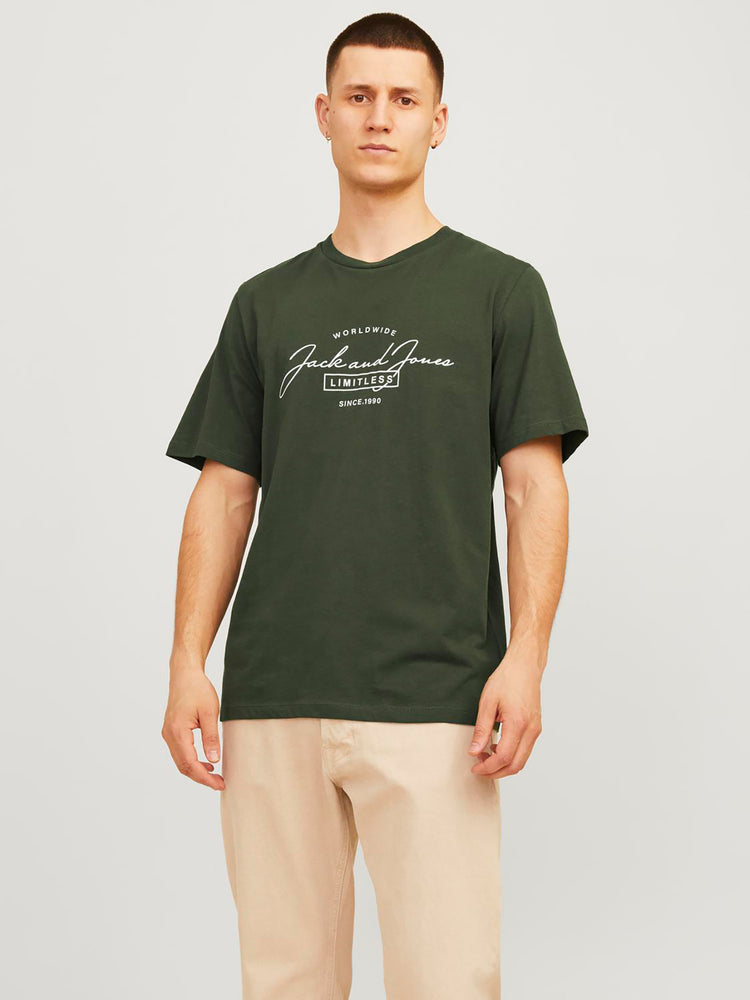 Ανδρικό t-shirt JJFERRIS TEE SS CREW NECK 12256799 | 12256799