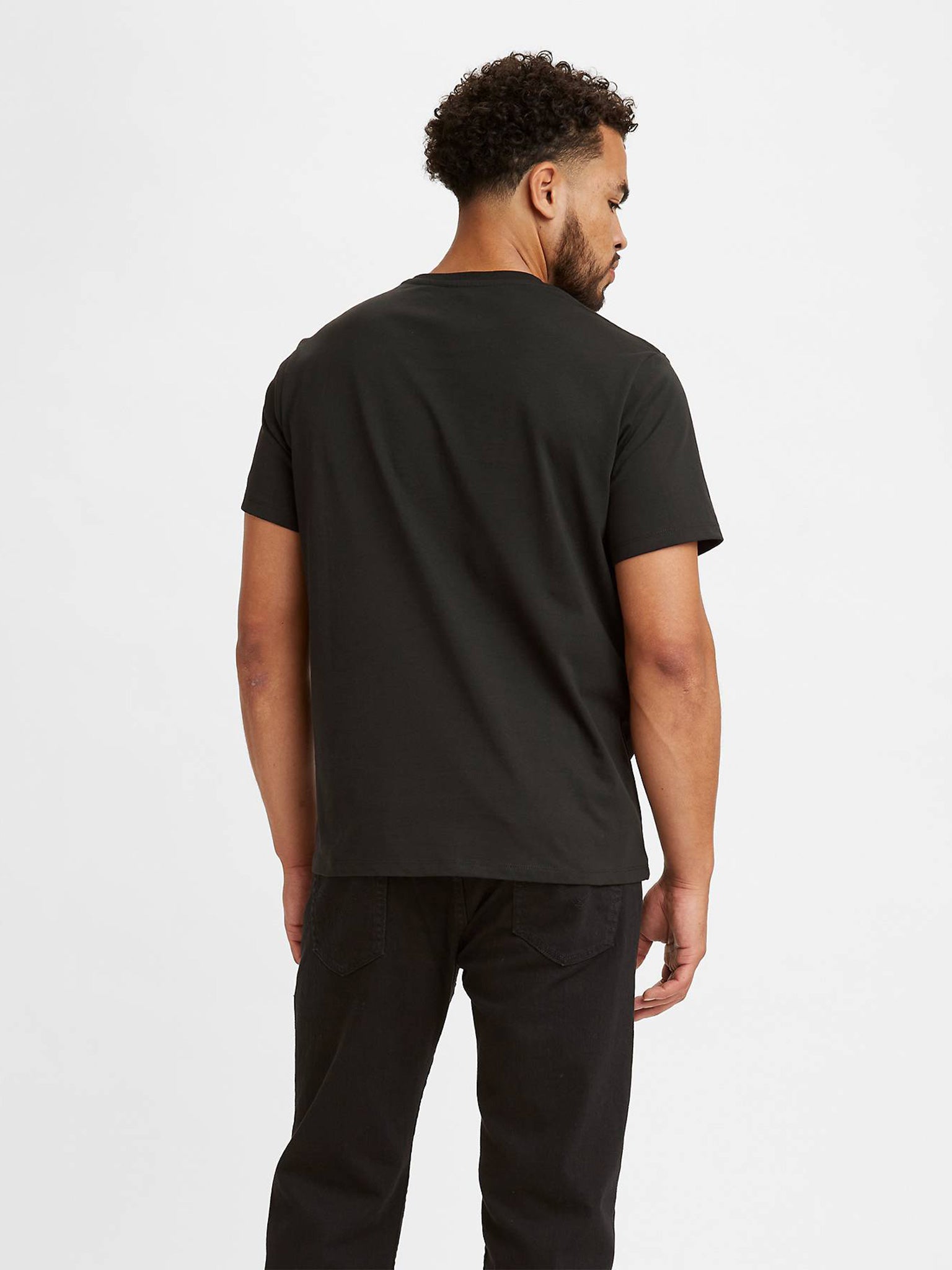 Ανδρικό t-shirt graphic set-in neck blacks 177830137 | 177830137