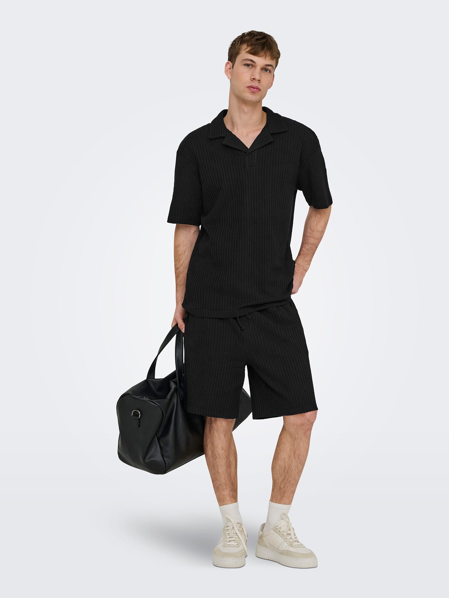 Ανδρικό polo ONSAUSTIN RLX SS SEERSUCK RSRT POLO TEE 22038187 | 22038187