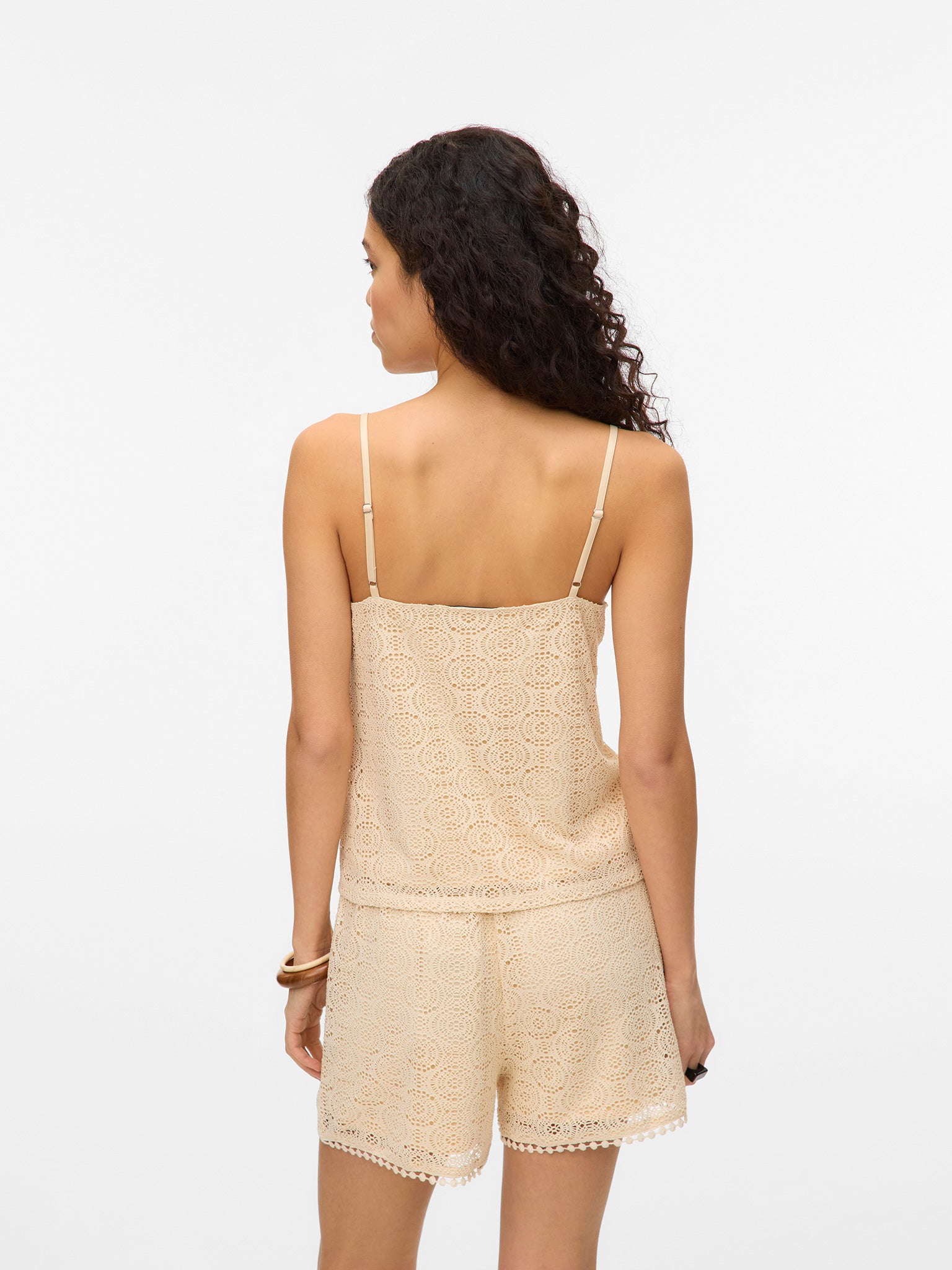Γυναικείο top με κέντημα VMMAYA V-NECK SINGLET TOP JRS 10325031 | 10325031