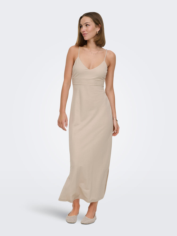 Γυναικείο φόρεμα ONLSAKURA SL MIDI V-NECK STRAP DRESS 15366886 | 15366886