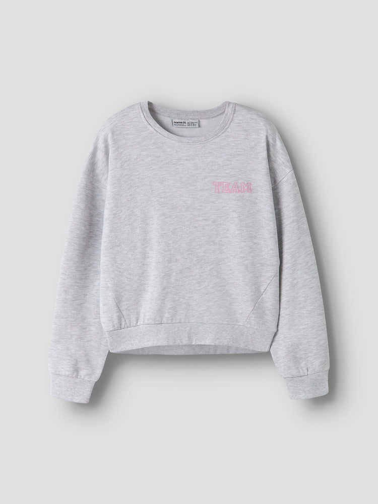 Εφηβική μπλούζα φούτερ NKFVIMA LS RLX SWEAT BRU 13260570 | 13260570