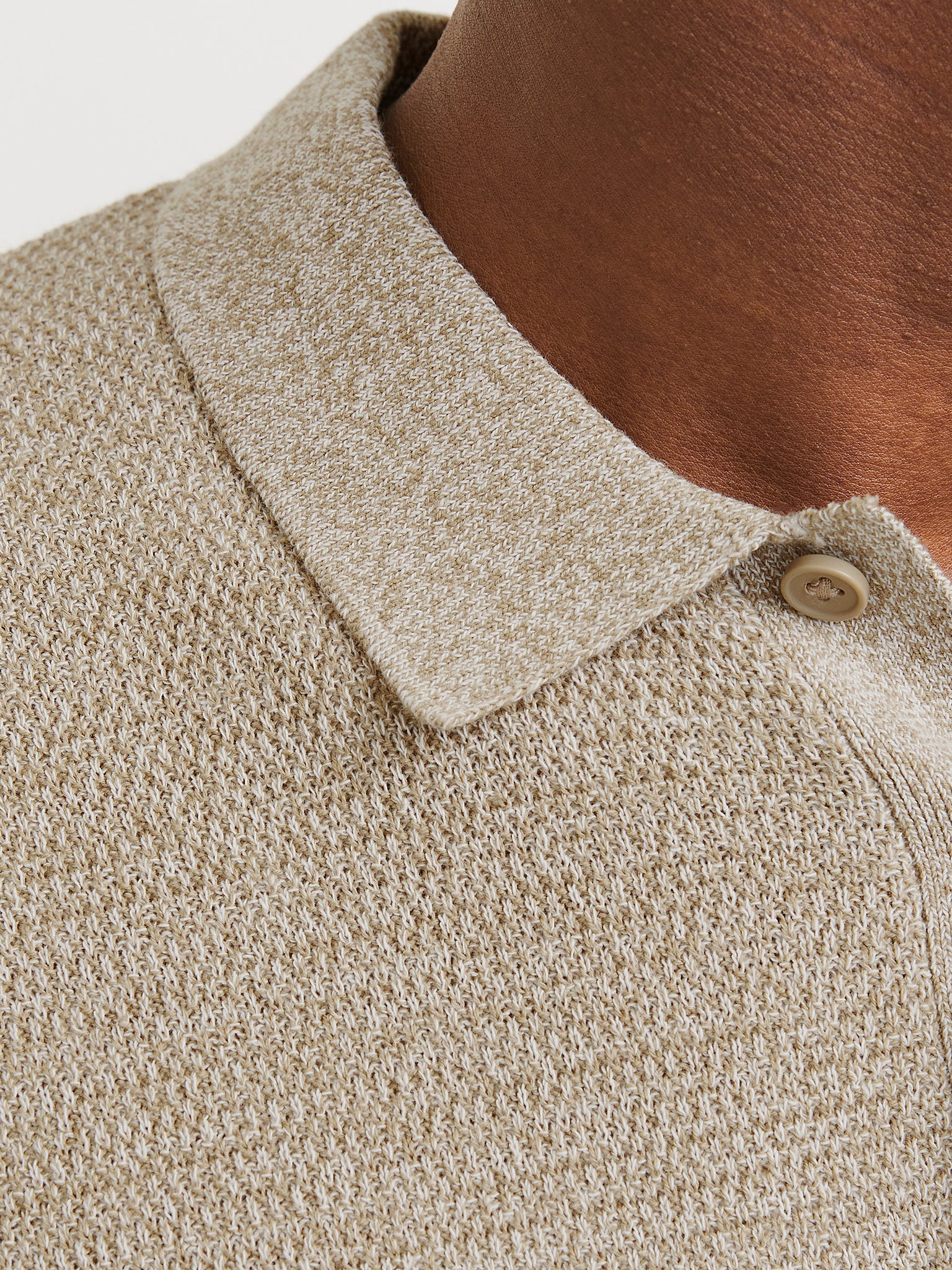 Ανδρικό polo πλεκτό JJEGEORGE KNIT POLO SS SN 12268281 | 12268281