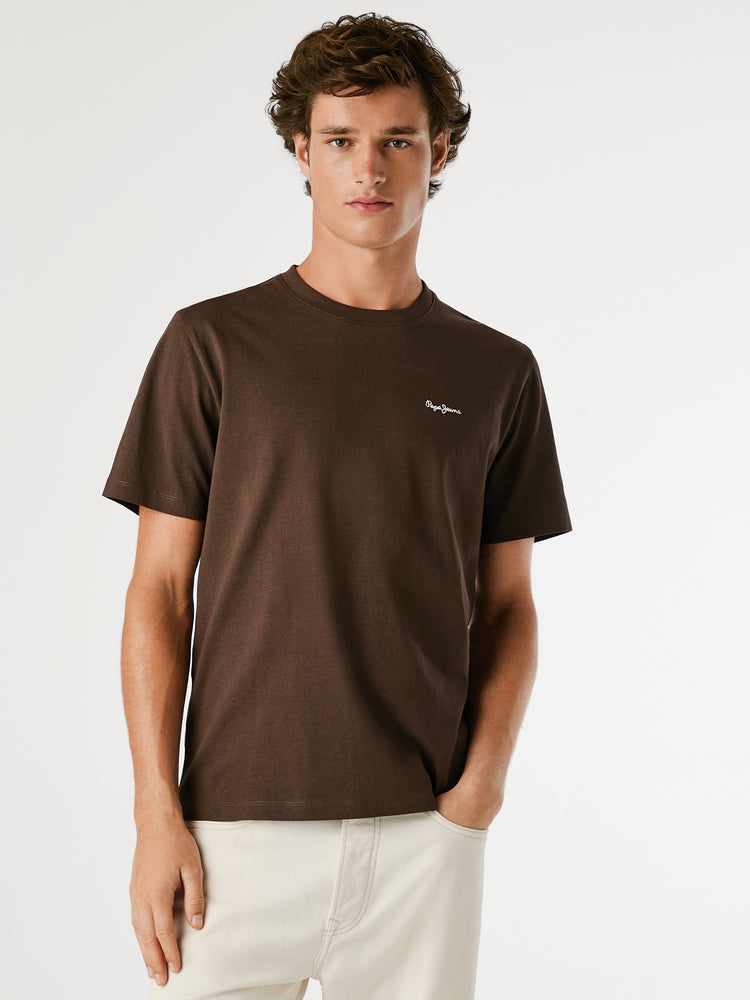 Ανδρικό t-shirt dark brown PM509741898 | PM509741898