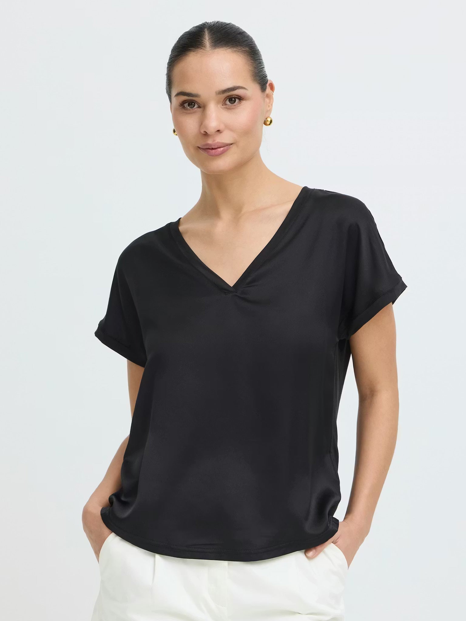 Γυναικεία μπλούζα σατέν | 20816672