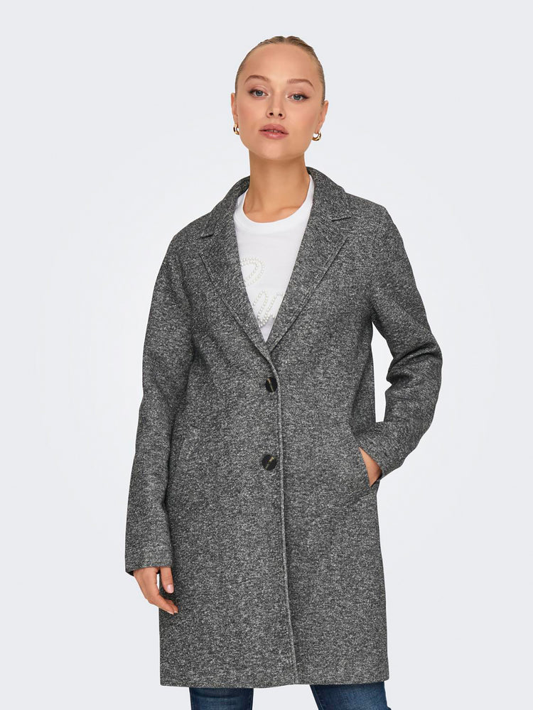 Γυναικείο παλτό μελανζέ ONLSEDONA LIFE CARRIE COAT CC OTW NC 15321862 | 15321862