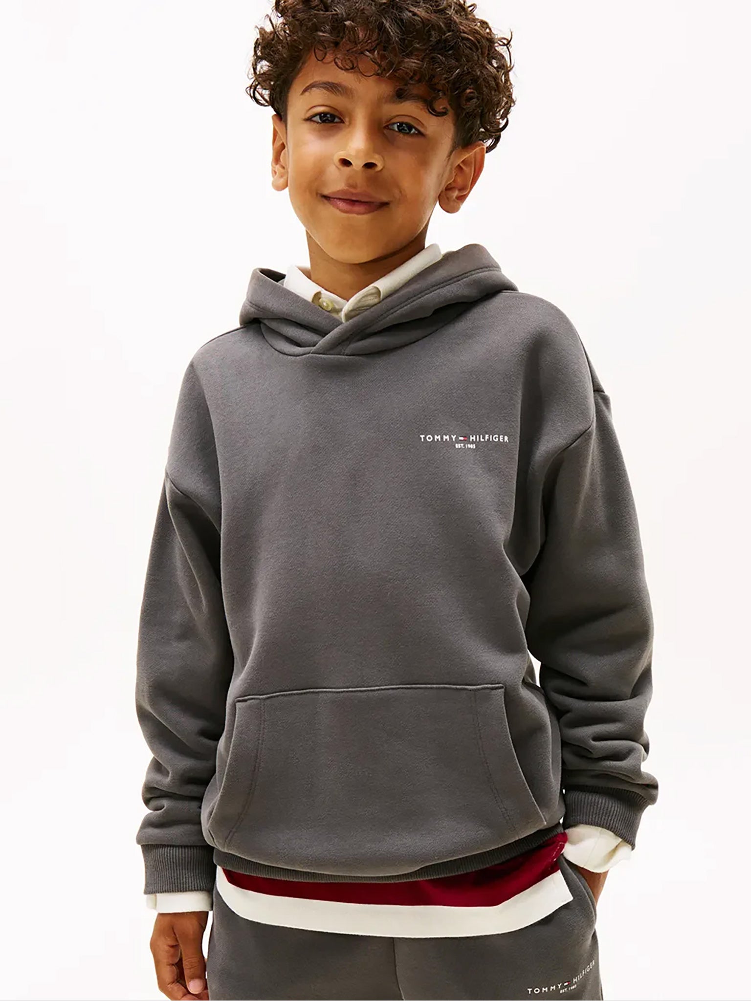 Παιδική μπλούζα φούτερ MINI CORP HOODIE KS0KS00660PT2 | KS0KS00660PT2
