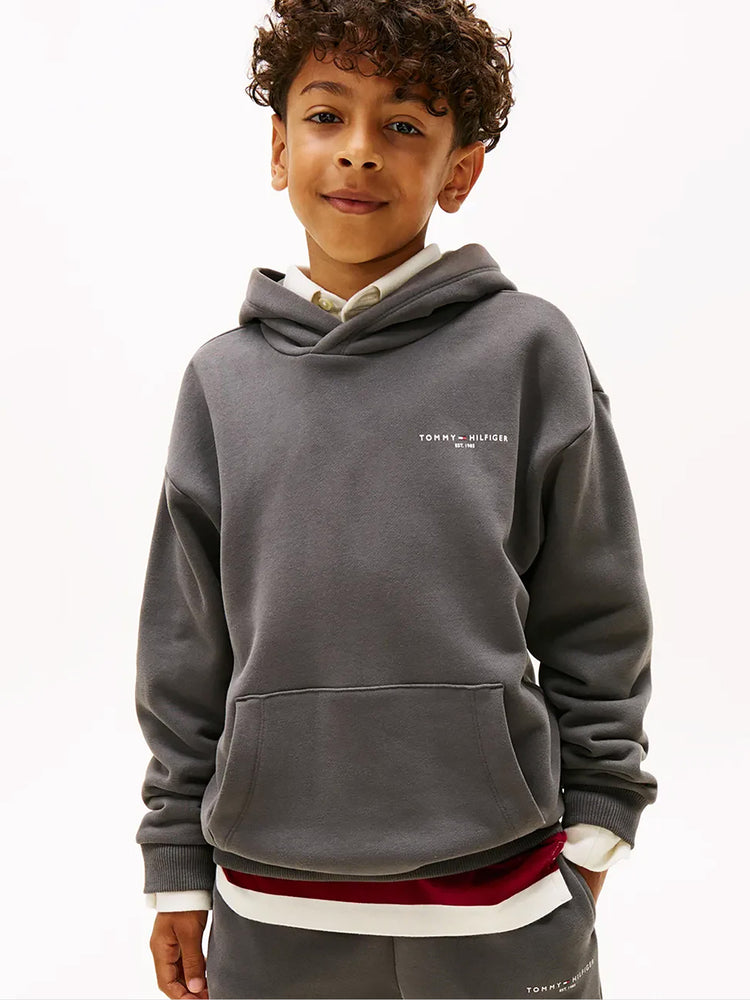 Παιδική μπλούζα φούτερ MINI CORP HOODIE KS0KS00660PT2 | KS0KS00660PT2