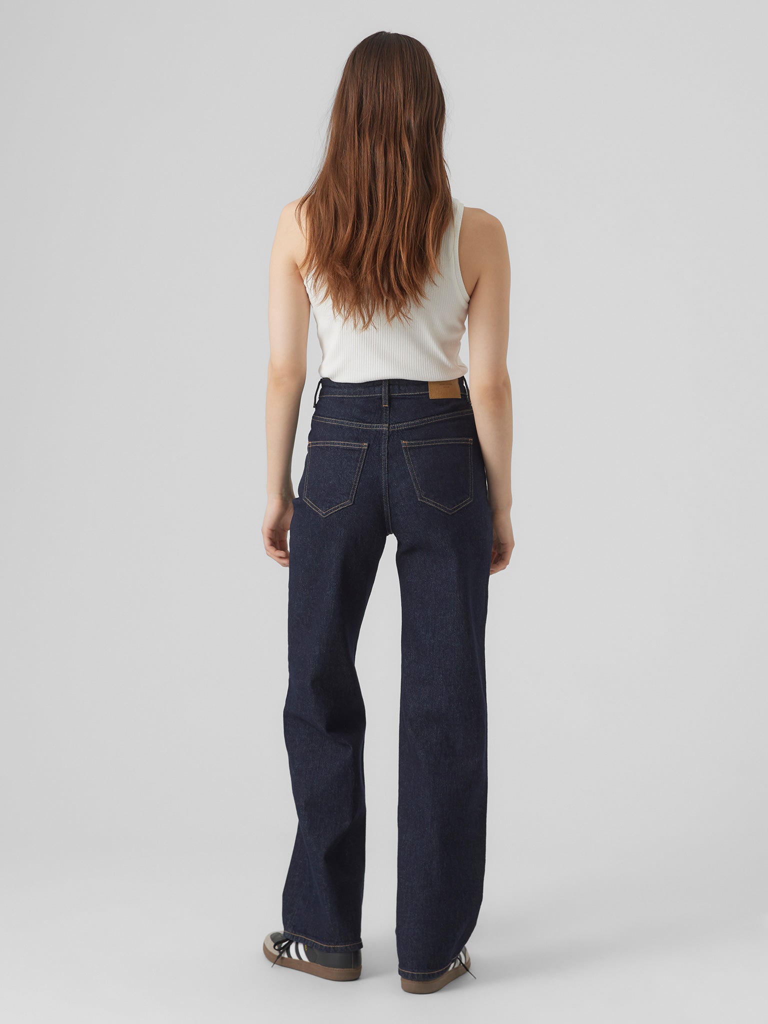 Γυναικείο παντελόνι τζιν VMTESSA HR WIDE JEANS RA369 GA NOOS 10297608 | 10297608