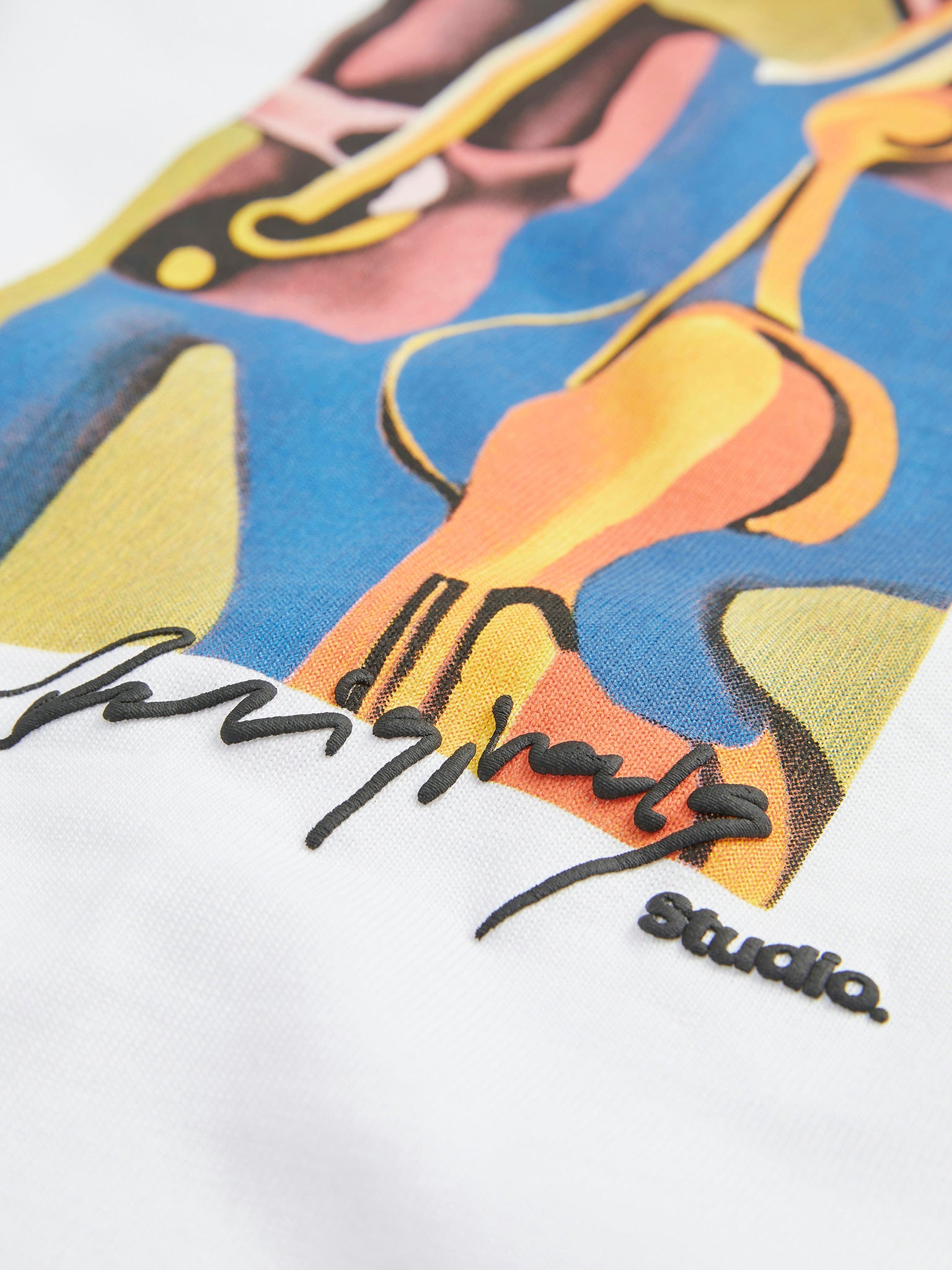Ανδρικό t-shirt JORMANCHESTER CUBISM FRONT TEE SS CN 12273378 | 12273378