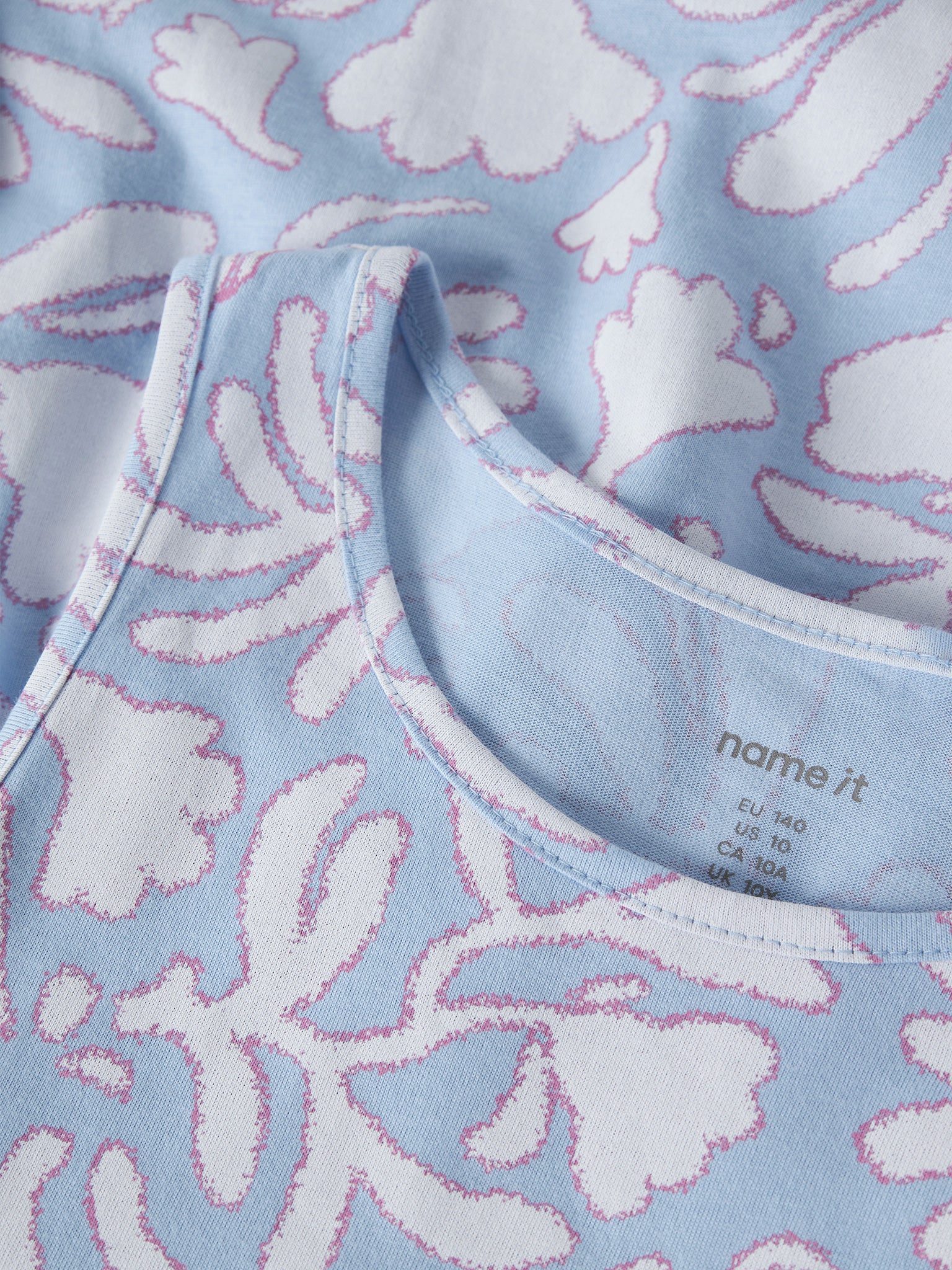 Εφηβικό φόρεμα chambray blue NKFVIGGA SPENCER DRESS 13228208 | 13228208