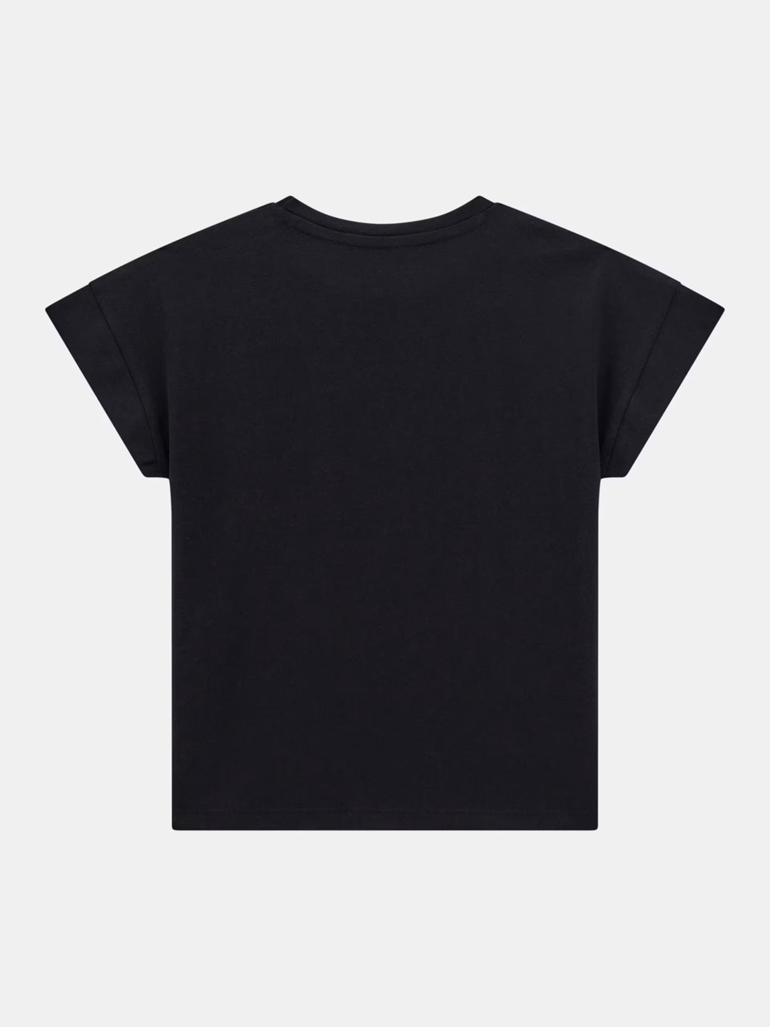 Εφηβική μπλούζα midi ss t-shirt J5YI37K6YW4JBLK | J5YI37K6YW4JBLK
