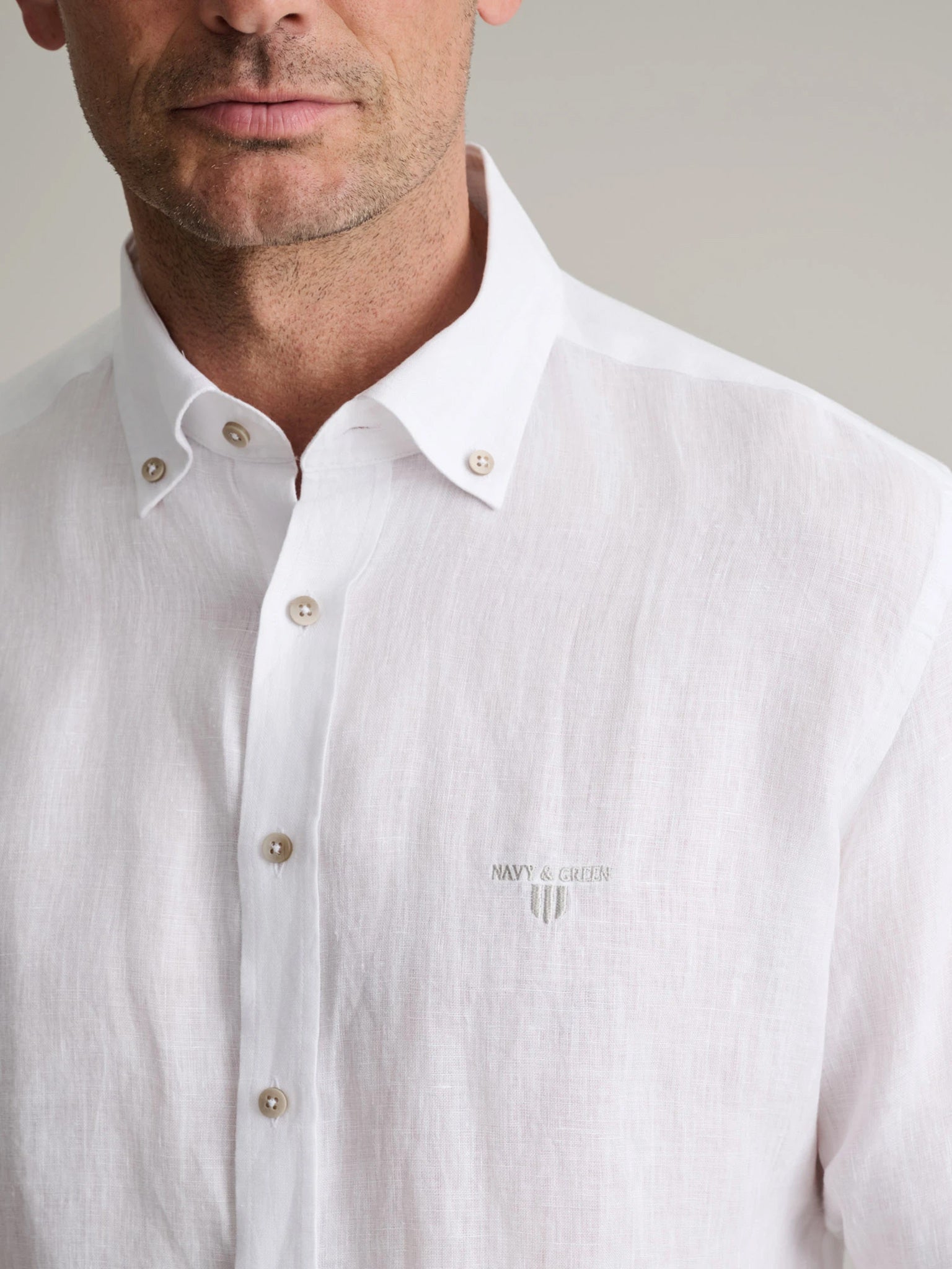 Ανδρικό πουκάμισο white 24NG.BX153/1B.4 | 24NG.BX153/1B.4