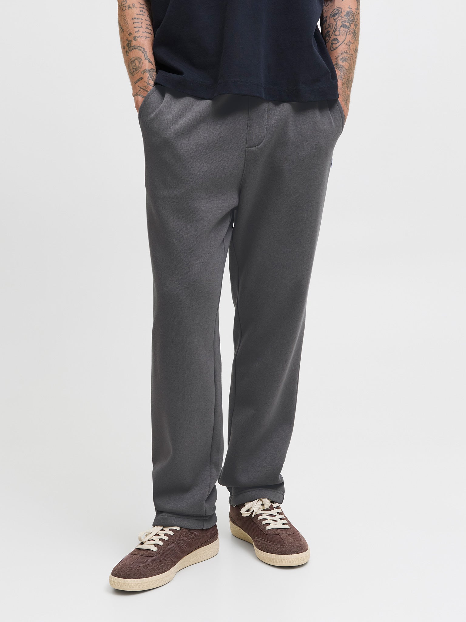 Ανδρικό παντελόνι φόρμας JPSTKANE BRADLEY UNCUFFED SWT PANTS NOOS 12279134 | 12279134