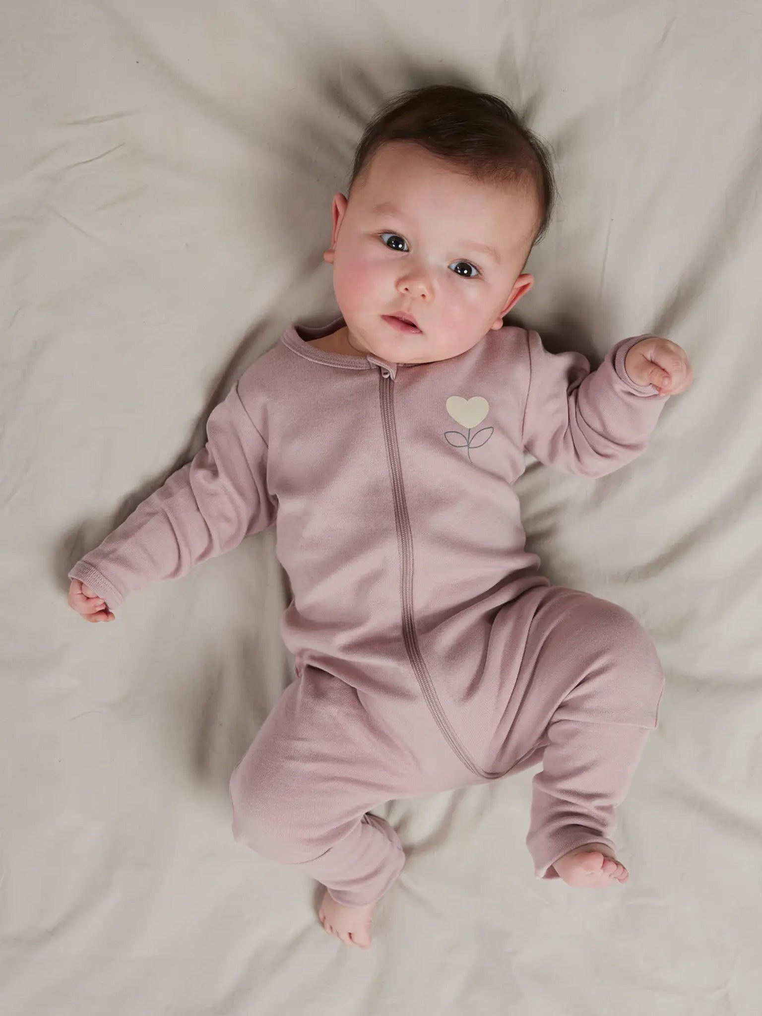 Βρεφικά φορμάκια σετ 2 τεμ NBFNIGHTSUIT 2P ZIP FF HEART NOOS 13248514 | 13248514