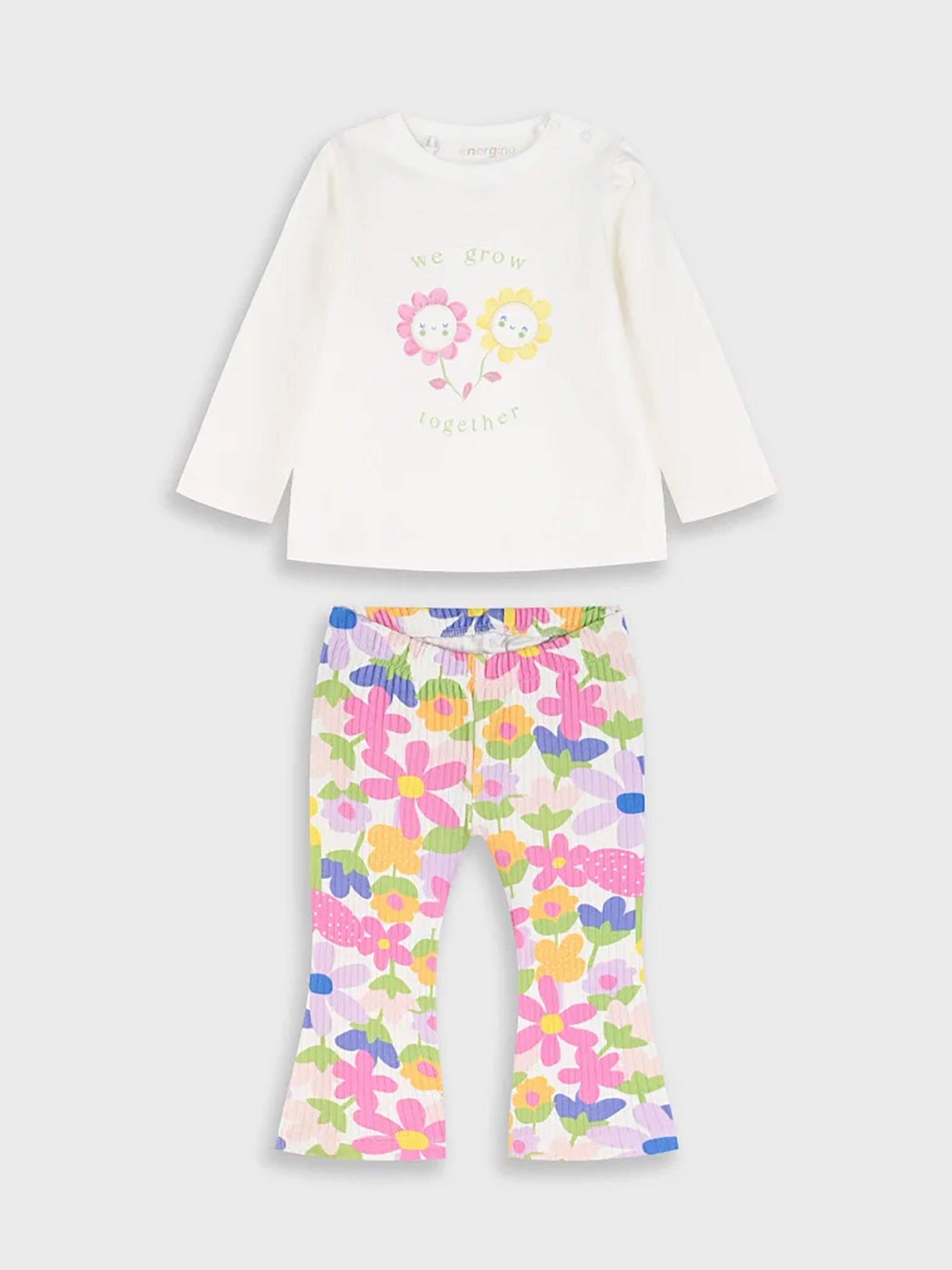 Βρεφικό σετ με κολάν καμπάνα | 14-226421-0