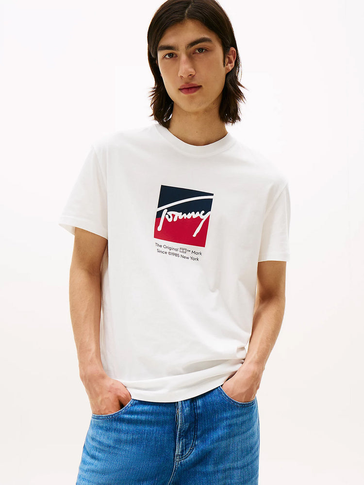 Ανδρικό t-shirt TJM REG RWB DNA TEE DM0DM21940YBL | DM0DM21940YBL