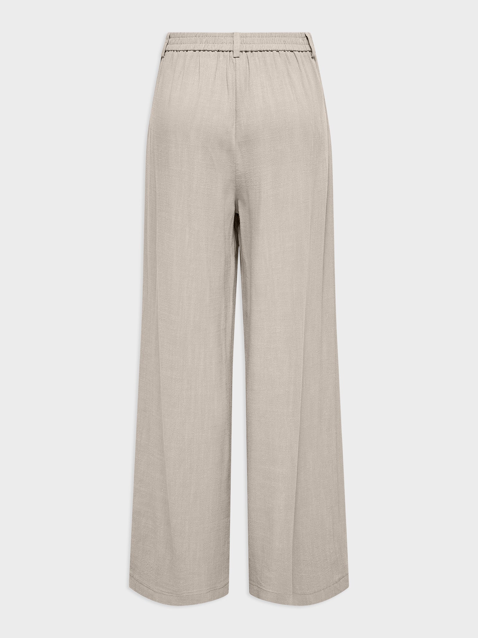 Γυναικείο παντελόνι ONLEMMIA-SIESTA MW LINEN WIDE PANT PNT 15370398 | 15370398