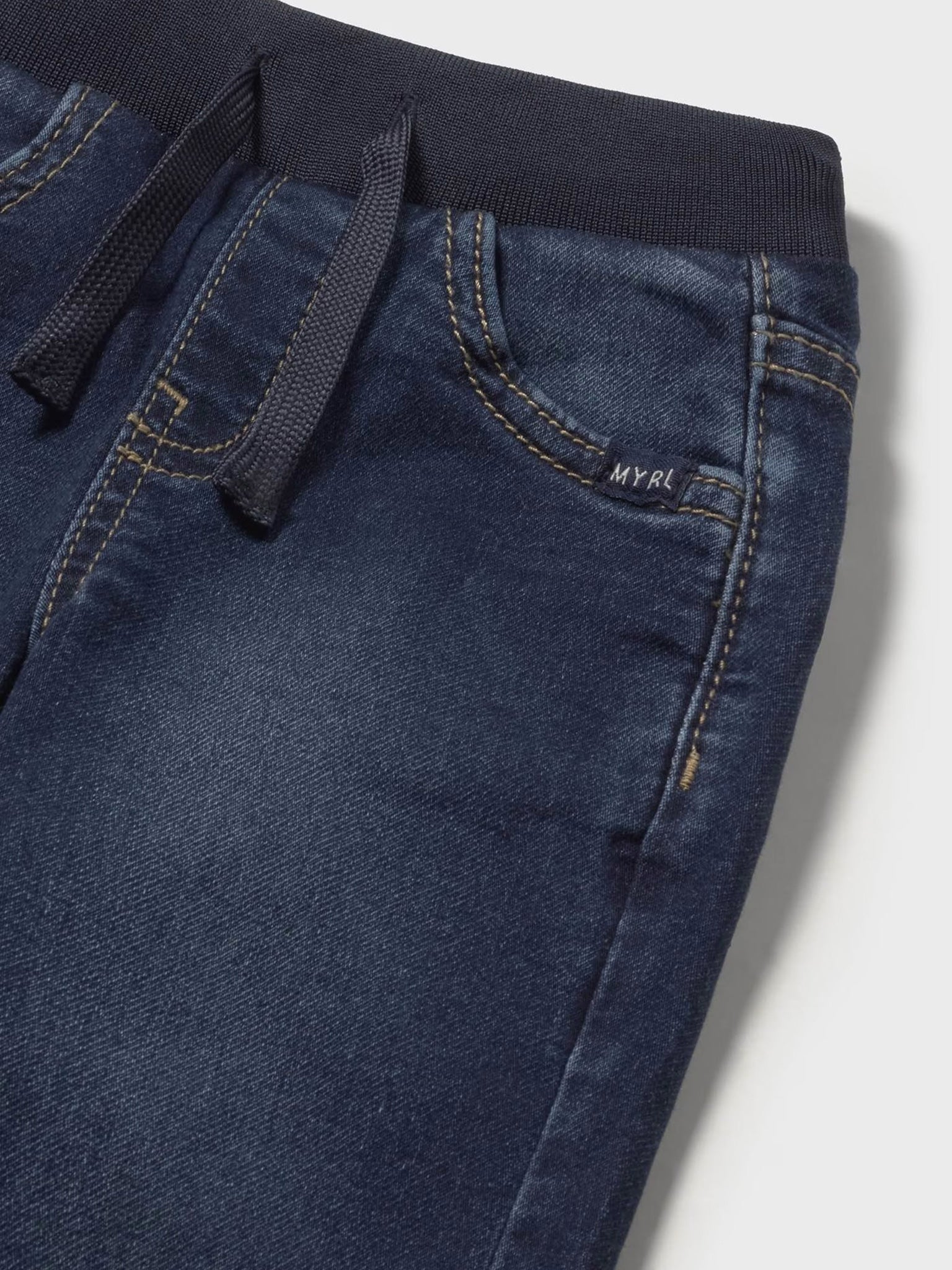 Βρεφικό παντελόνι jogger dark blue | 15-02508-096
