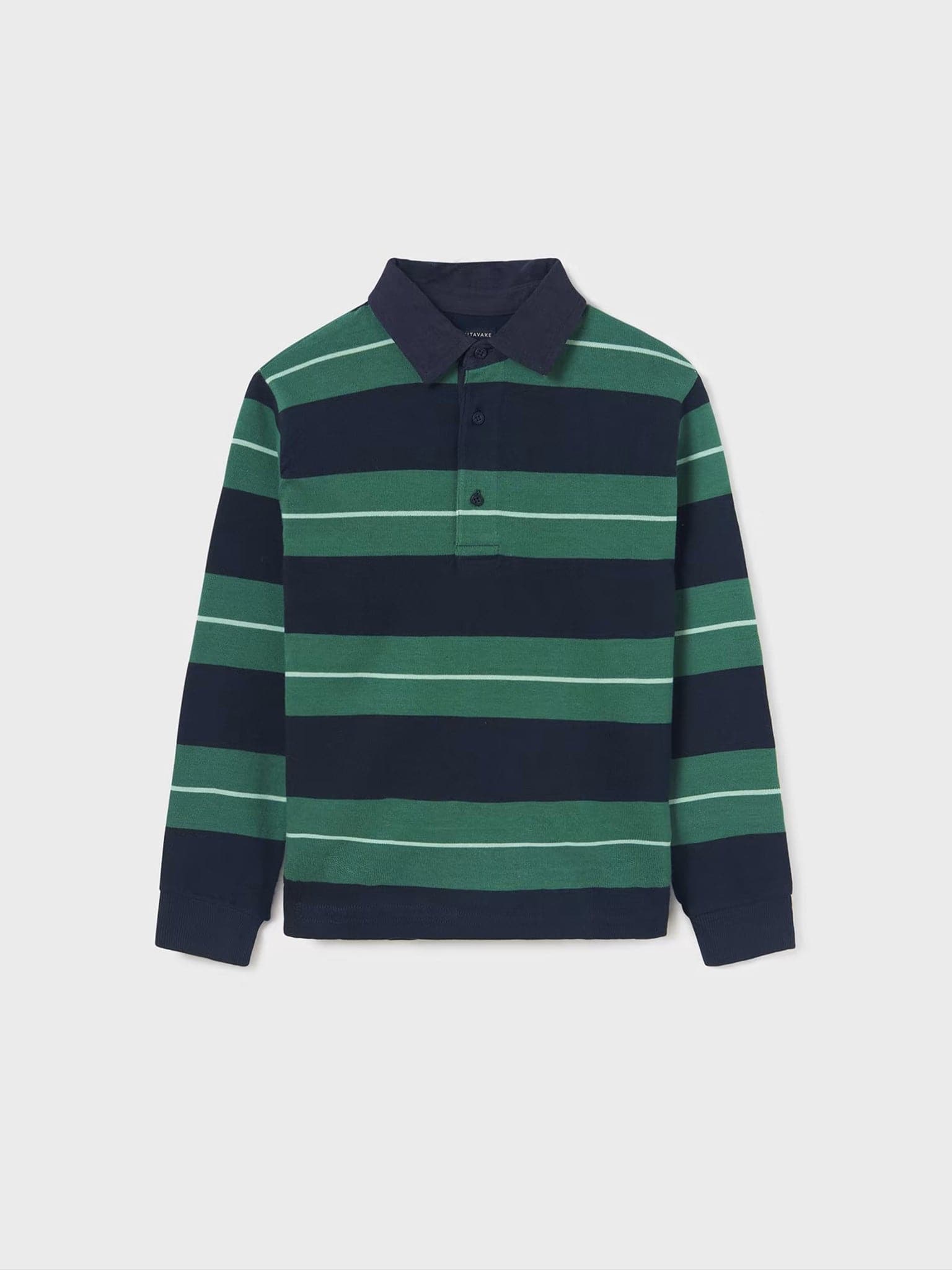 Εφηβική μπλούζα polo ρίγες Better Cotton | 13-07182-039