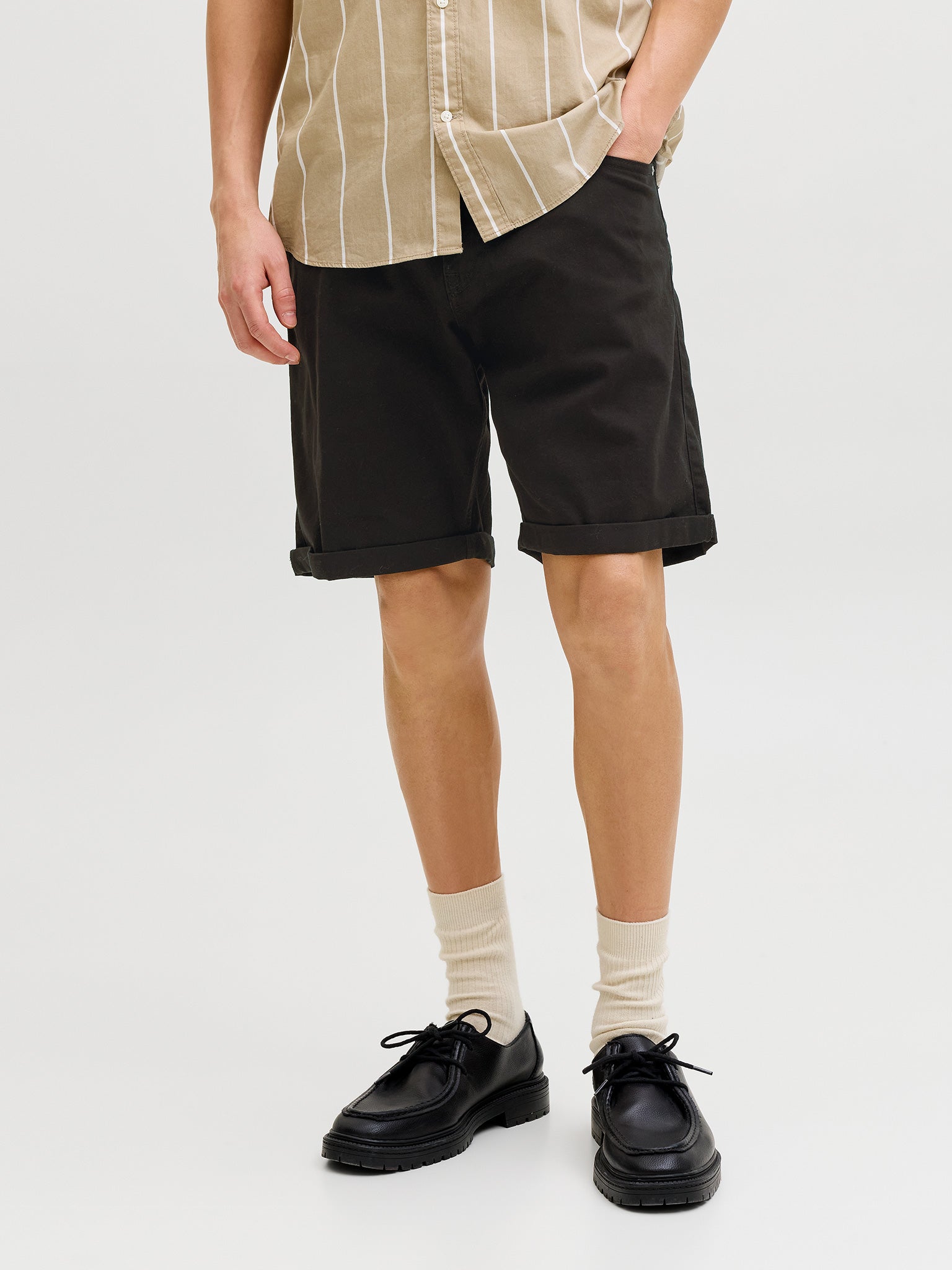 Ανδρική βερμούδα chinos JPSTRICK DYLAN ORIGINAL SHORTS REG 12288485 | 12288485