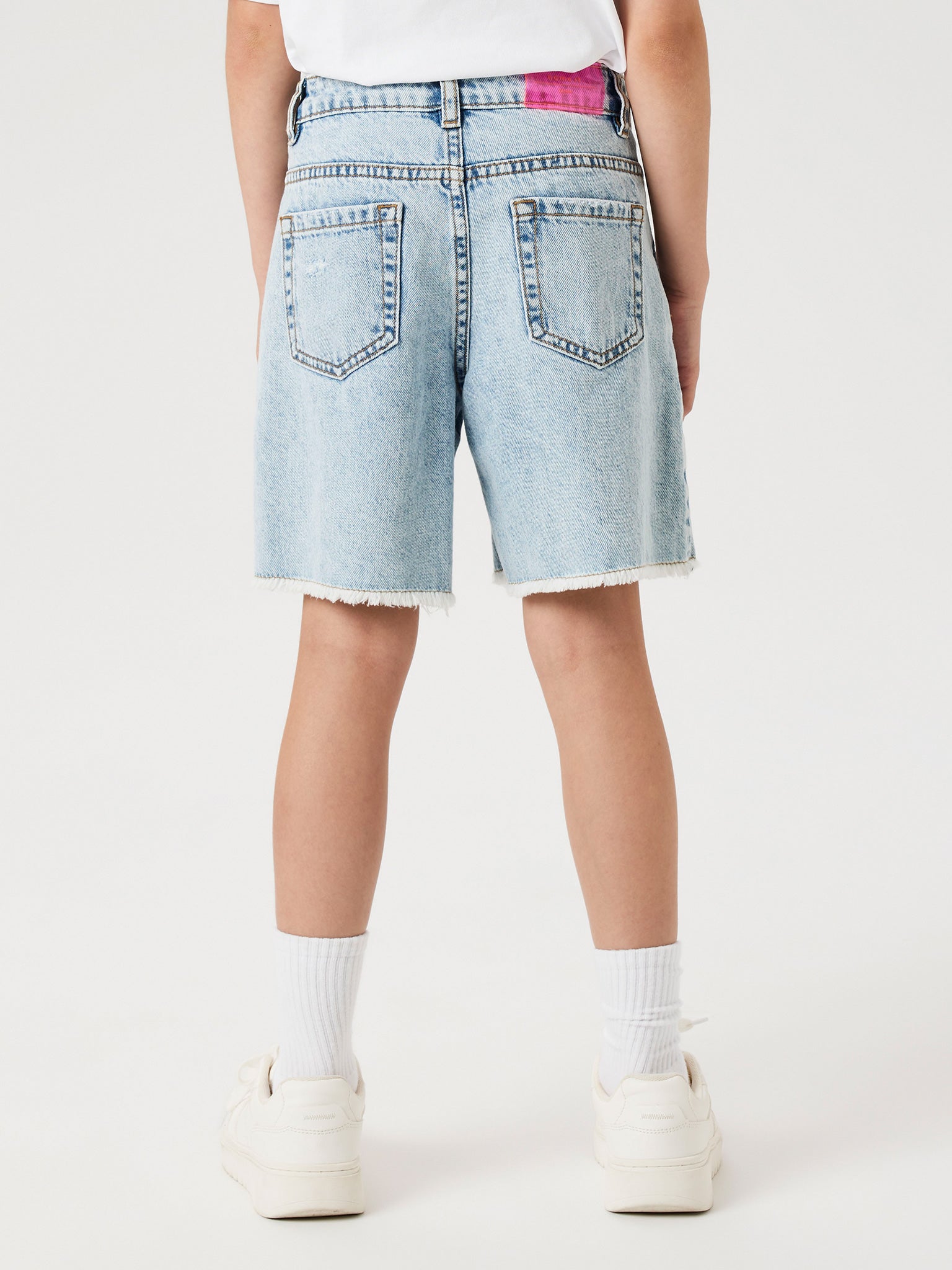 Εφηβικό σορτς τζιν NKFBELLA HW WIDE DNM SHORTS 1488-BE NOOS 13240207 | 13240207