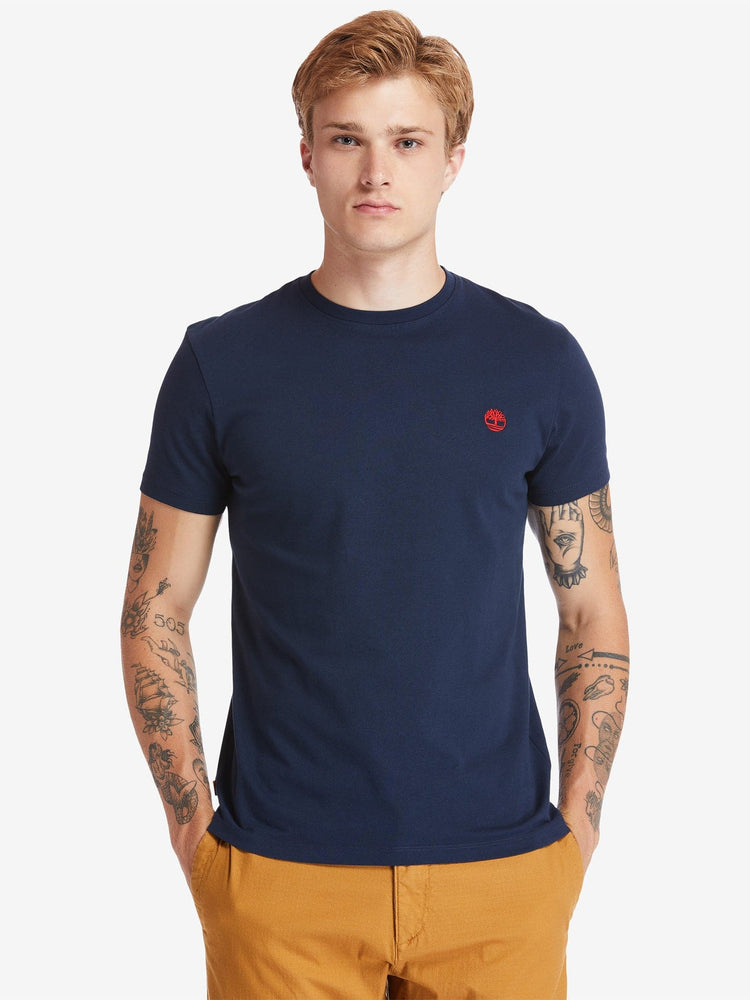 Ανδρικό t-shirt SS Dunstan River Jersey Crew Tee Slim TB0A2BPR433 | TB0A2BPR433