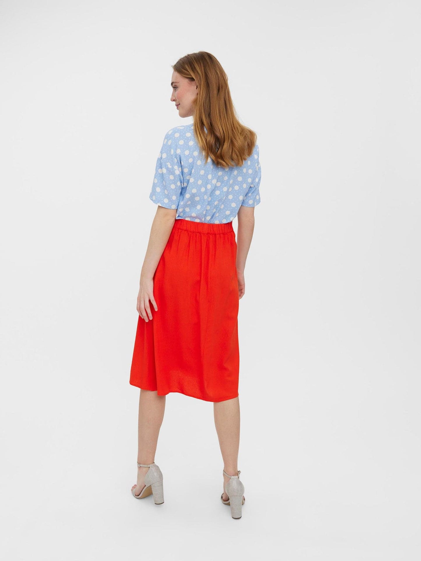 Γυναικεία φούστα VMJESMILO HW CALF SKIRT WVN GA 10260315 | 10260315