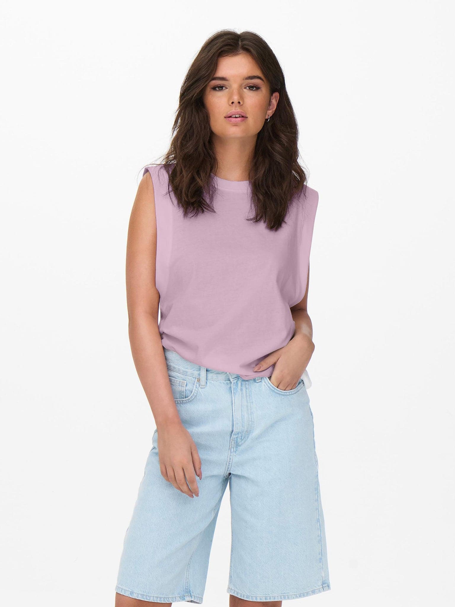 Γυναικείο tοp ONLMAJA S/L O-NECK TOP 15258095 | 15258095