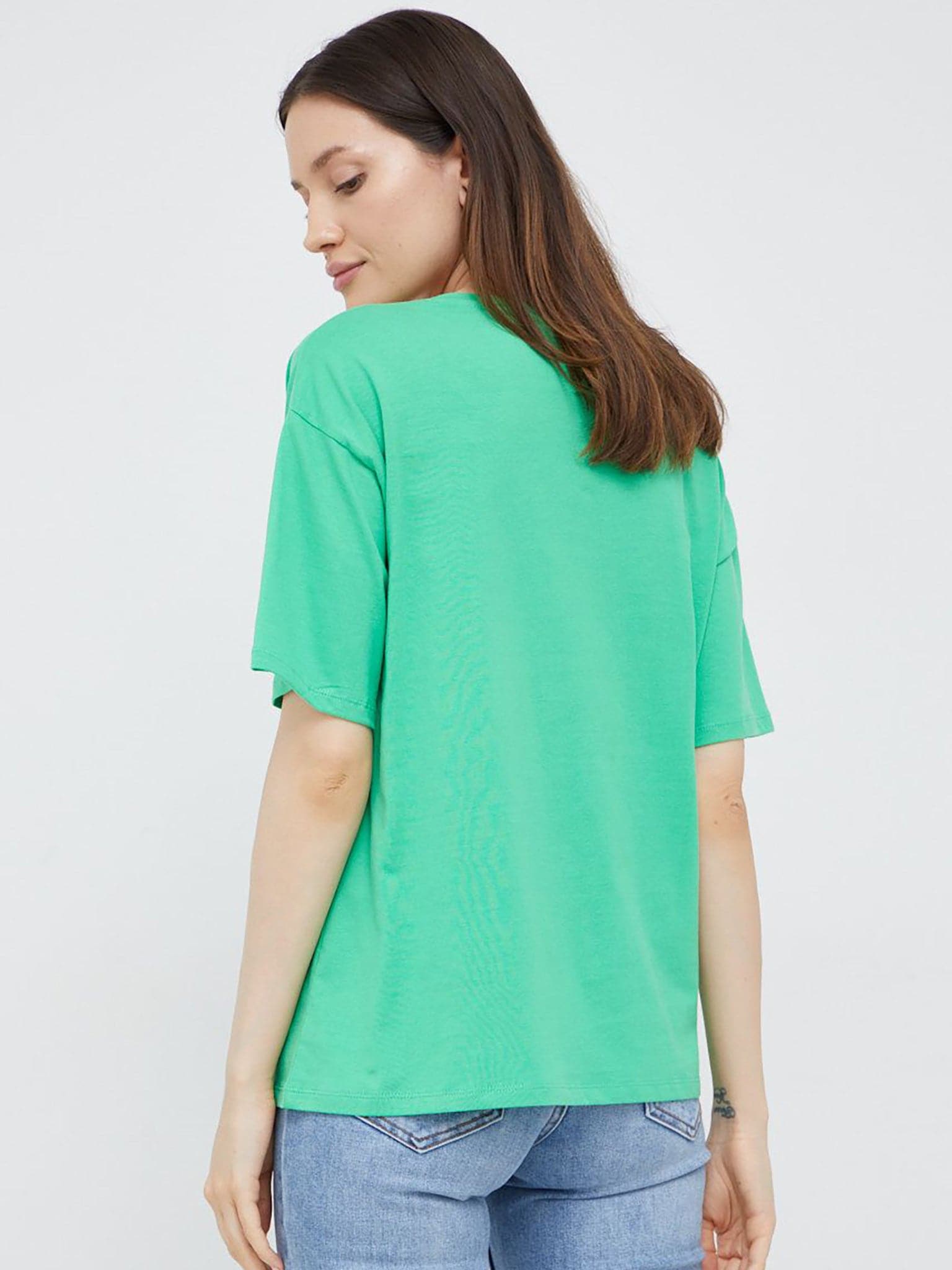 Γυναικείο t-shirt VMBAILI SS LONG OVERSIZE DEEP V-NECK JRS 10270981 | 10270981