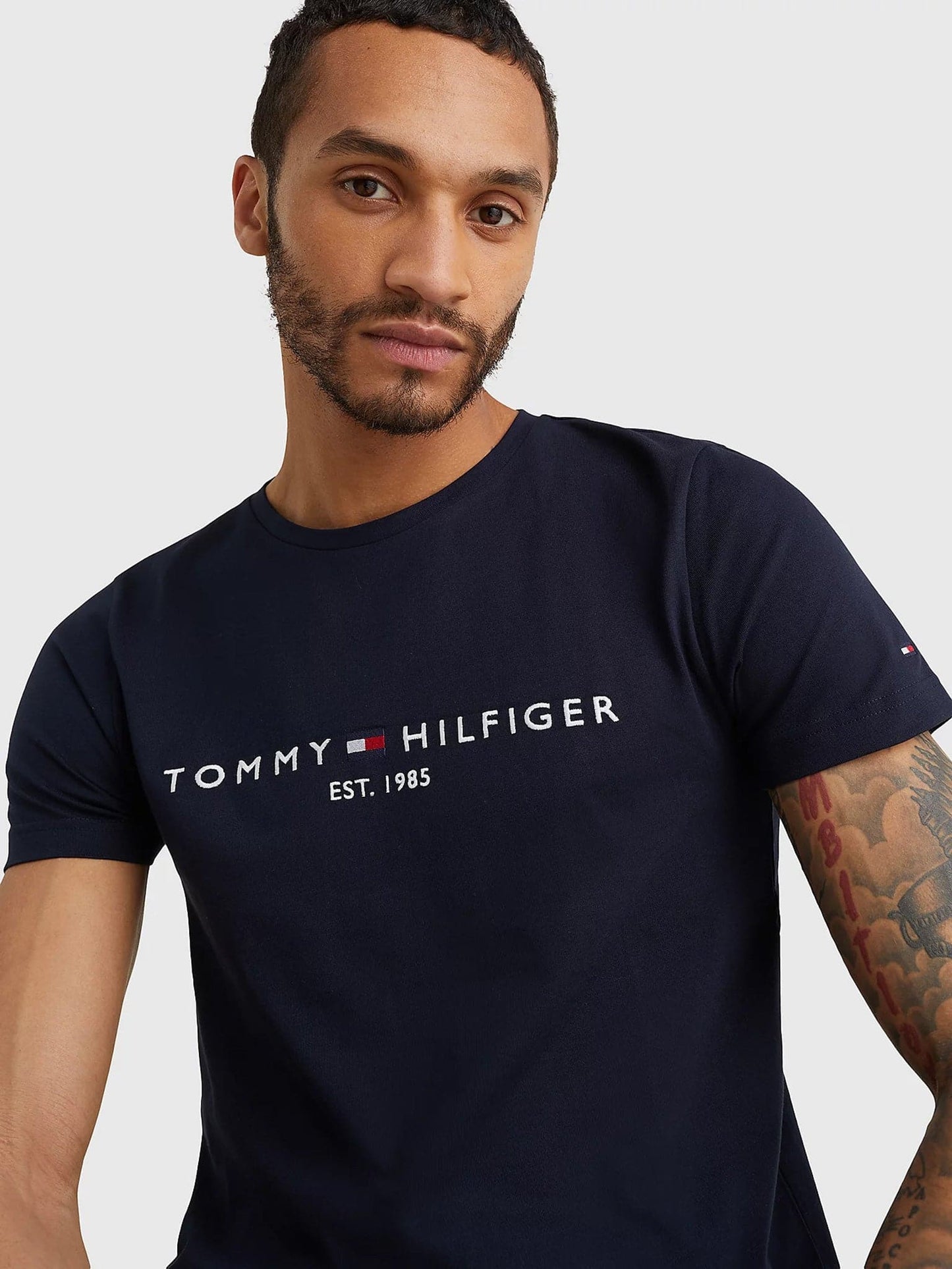 Ανδρικό t-shirt TOMMY LOGO TEE MW0MW11465403 | MW0MW11465403