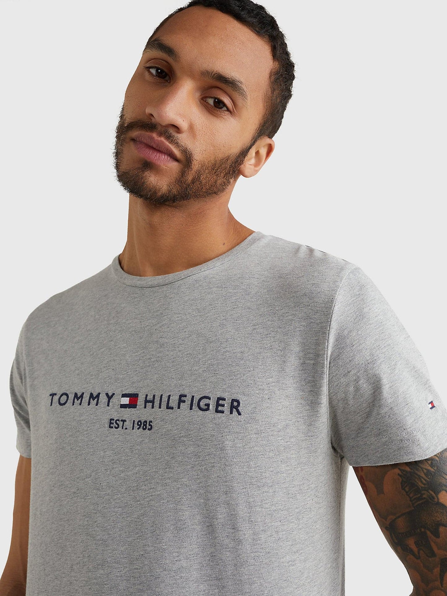 Ανδρικό t-shirt TOMMY LOGO TEE MW0MW11465501 | MW0MW11465501