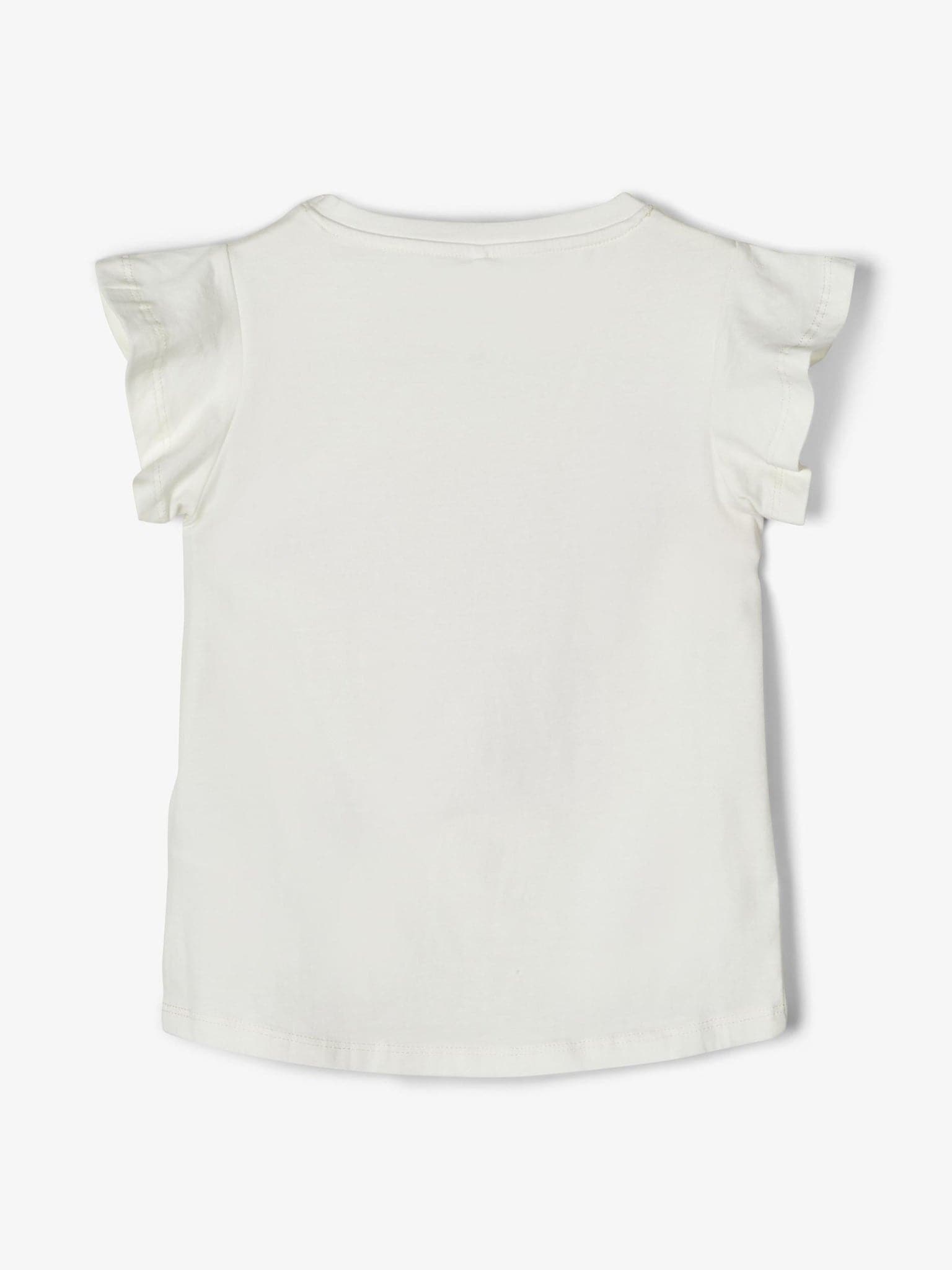 Παιδική μπλούζα οργανικό βαμβάκι βολάν μανίκι | 13176518
