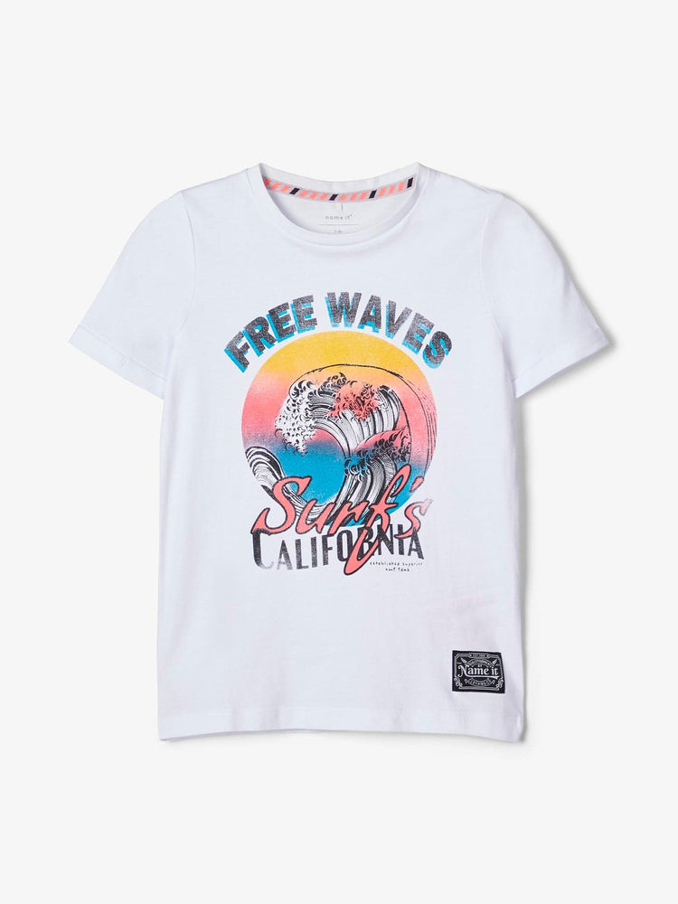 Εφηβικό t-shirt NKMDSINAI SS TOP 13177291 | 13177291