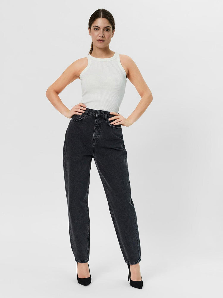 Γυναικείο παντελόνι VMZOE SHR MOM JEANS 10256485 | 10256485