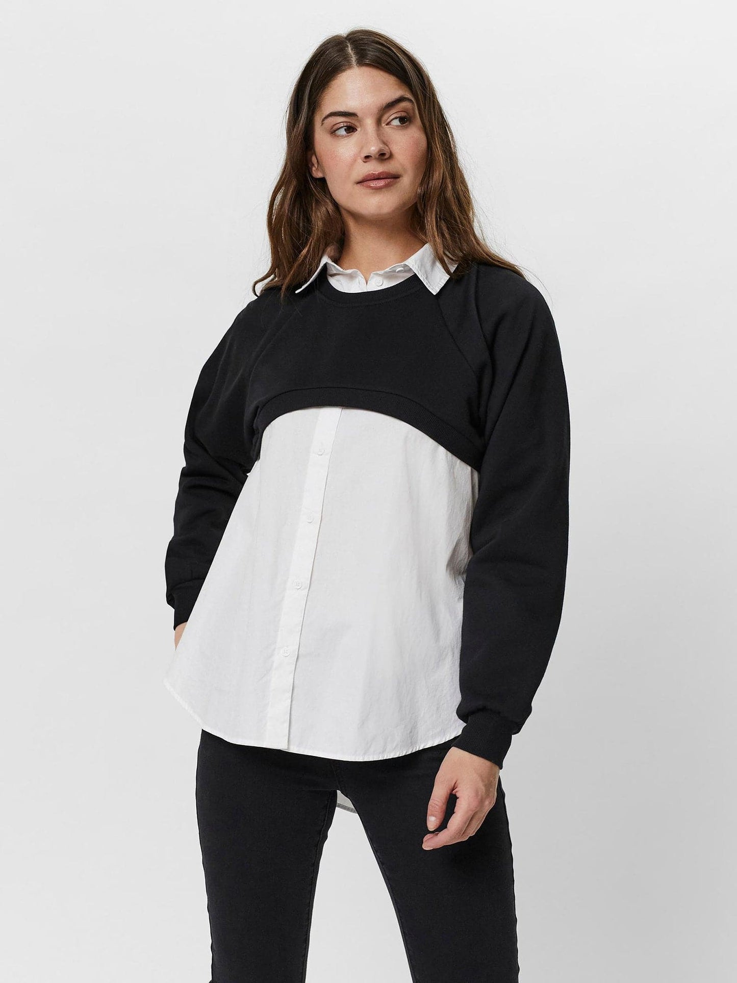 Γυναικείο φούτερ VMAJA LS CREOPPED SWEAT JRS 10257432 | 10257432