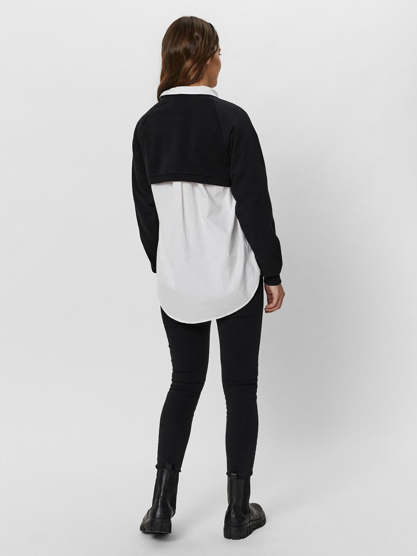 Γυναικείο φούτερ VMAJA LS CREOPPED SWEAT JRS 10257432 | 10257432