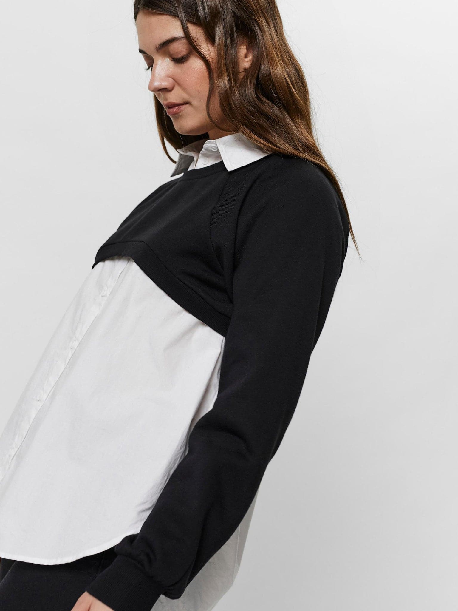 Γυναικείο φούτερ VMAJA LS CREOPPED SWEAT JRS 10257432 | 10257432