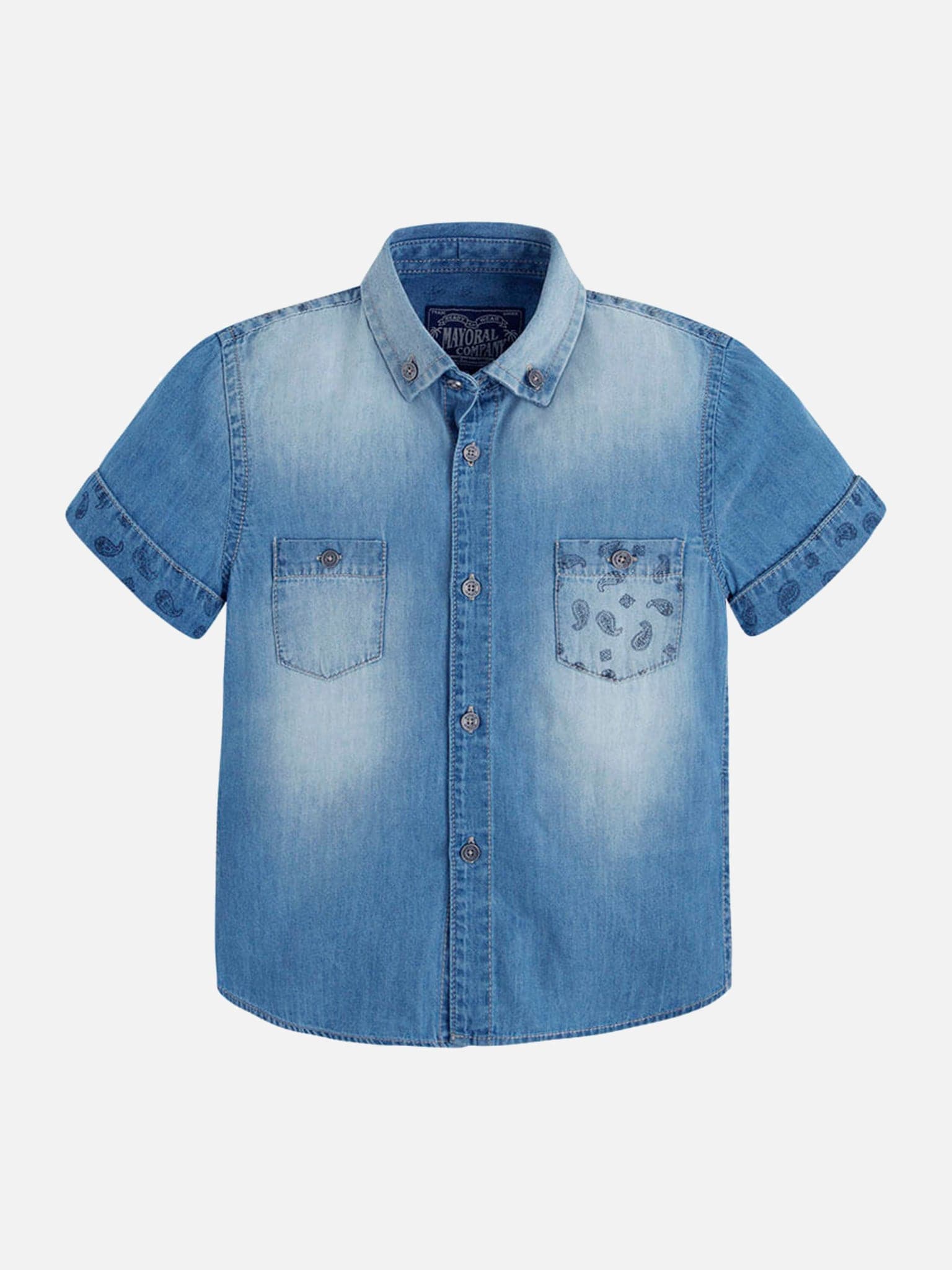 Παιδικό πουκάμισο τζιν | 03150-005