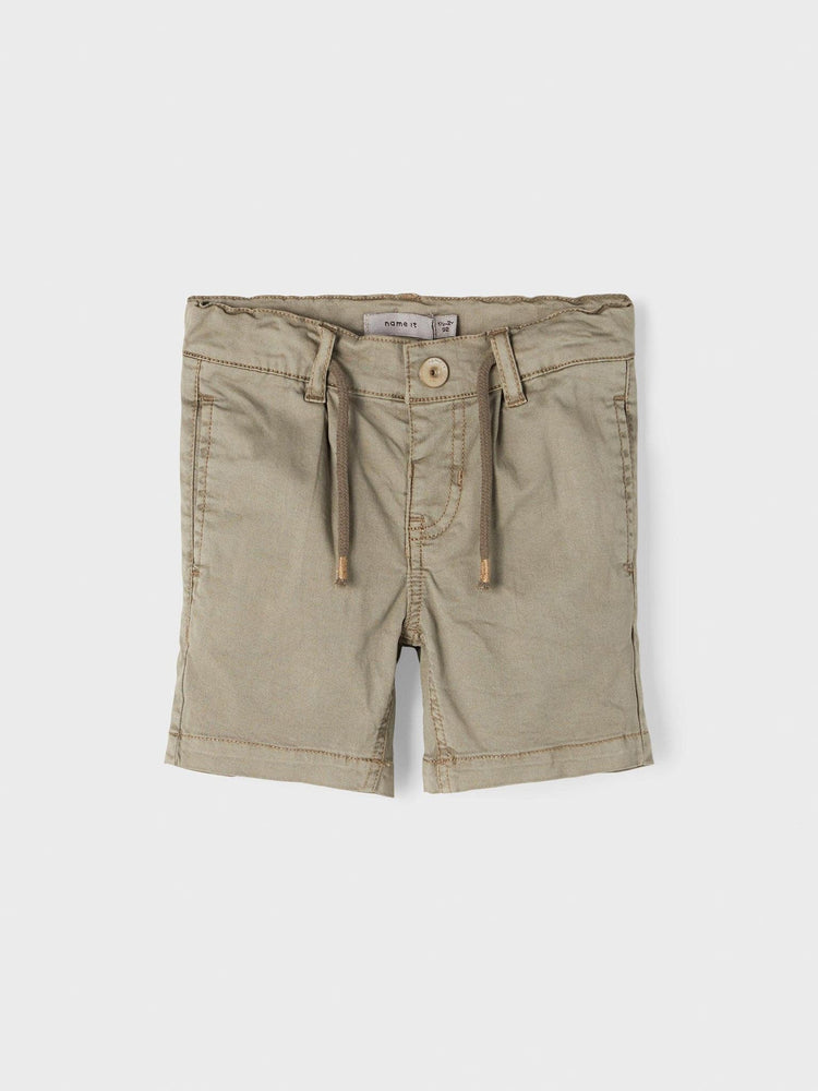 Παιδική βερμούδα με λάστιχο NMMSOFUS TWIAL CHINO L SHORTS 13202641 | 13202641