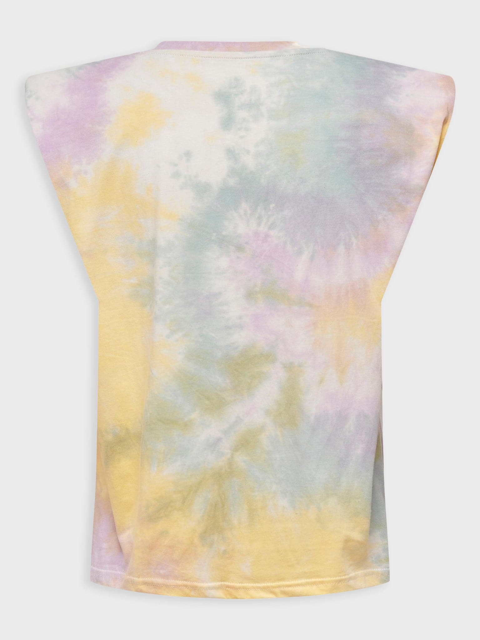 Γυναικεία μπλούζα αμάνικη ONLAMY PADDEDSHOULDER TIE DYE S/L 15227232 | 15227232