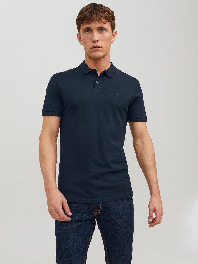 Ανδρικό polo JJEBASIC POLO SS NOOS 12136516 | 12136516