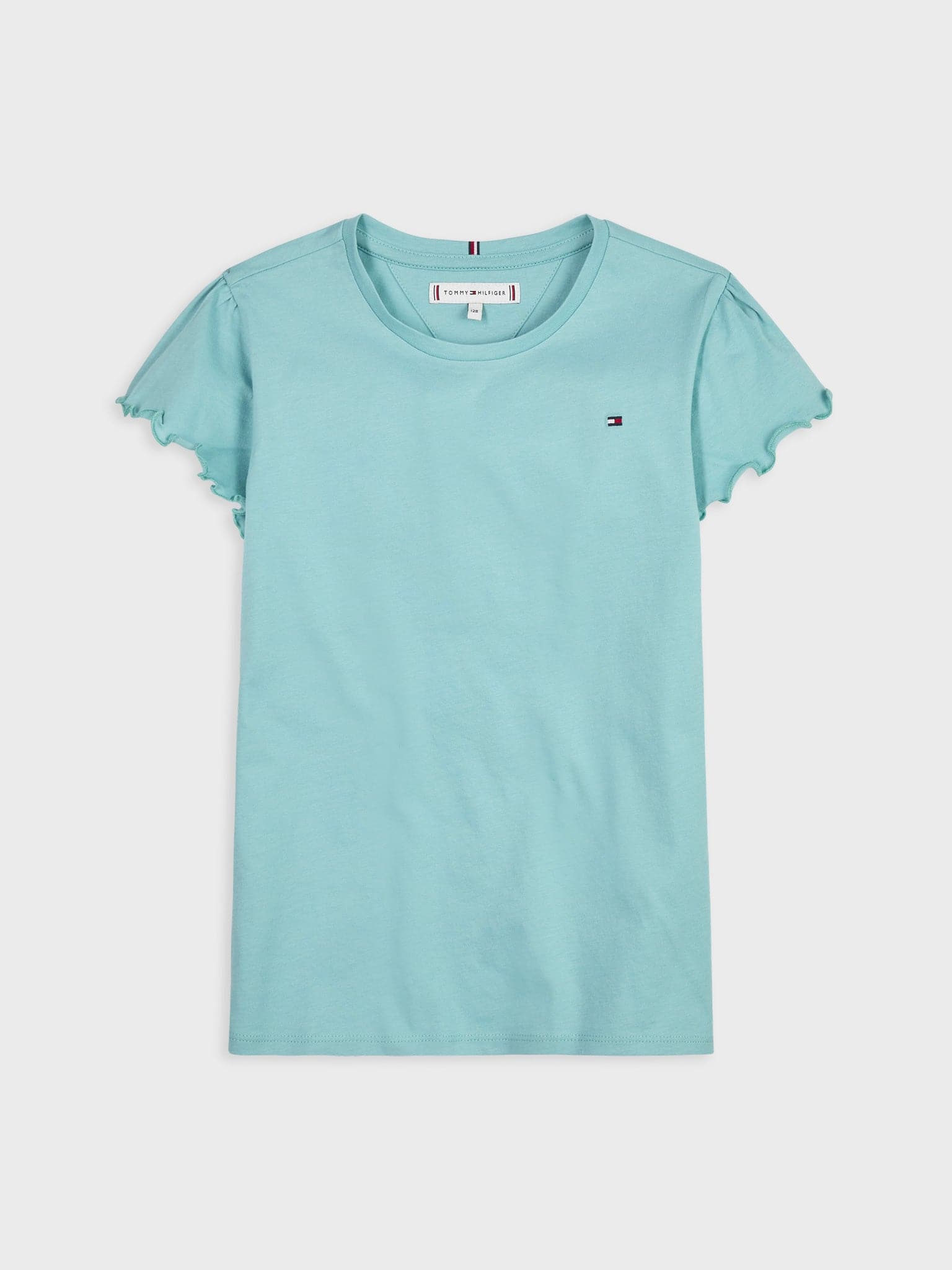 Παιδική μπλούζα ESSENTIAL RUFFLE SLEEVE SLIM FIT TOP KG0KG07052L67 | KG0KG07052L67