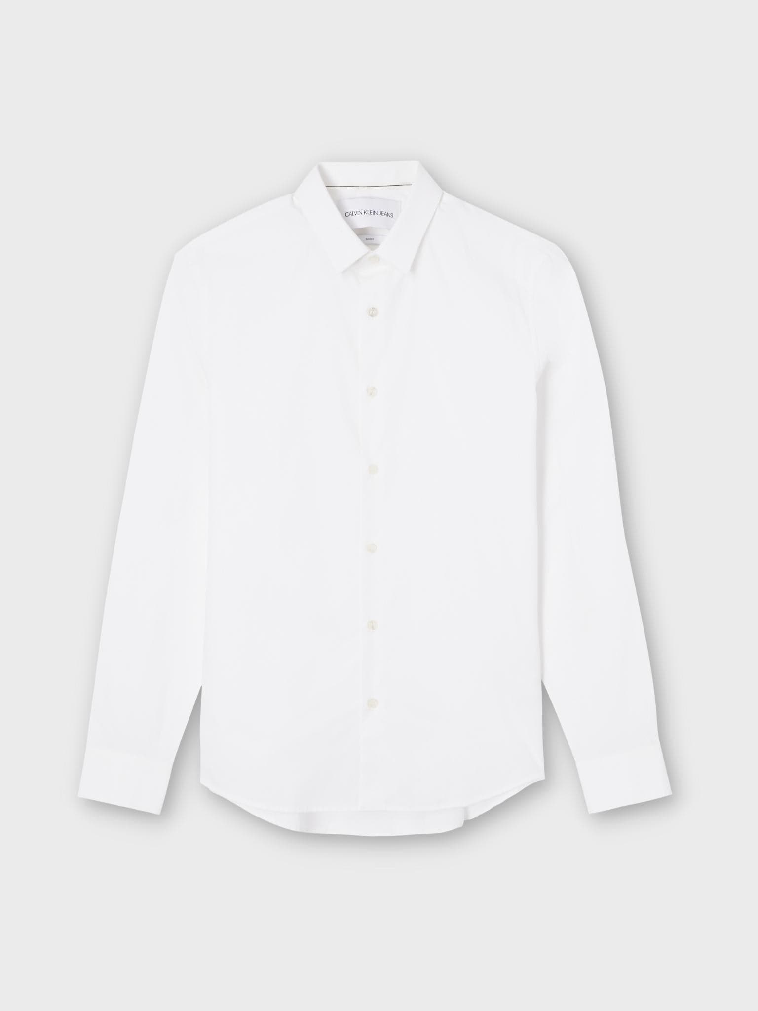 Ανδρικό πουκάμισο CHEST LOGO SLIM STRETCH SHIRT J30J319065YAF | J30J319065YAF