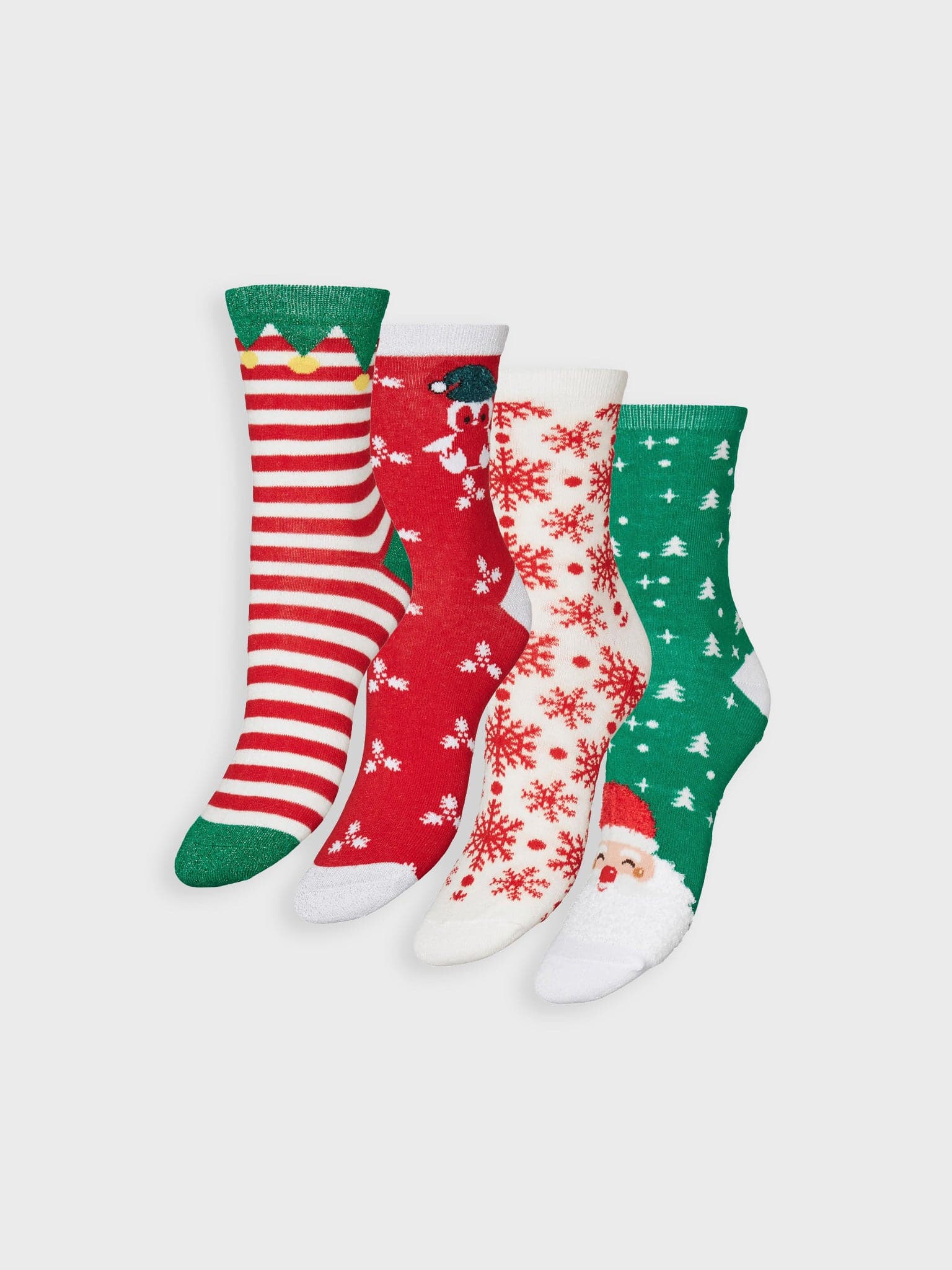 Γυναικείες κάλτσες σετ 4 τεμ VMELF SOCKS GIFTBOX XMAS 10274034 | 10274034