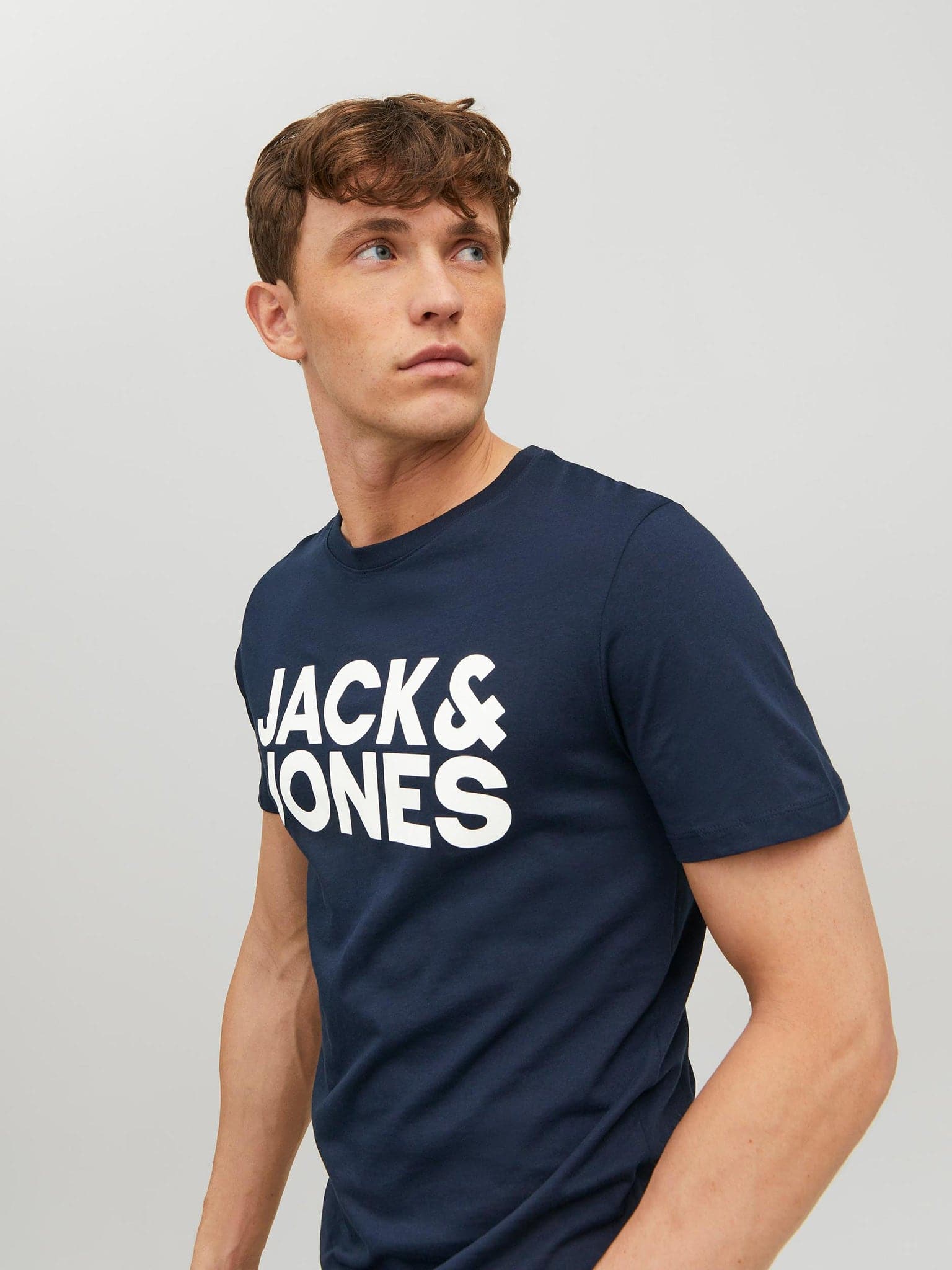 Ανδρικό t-shirt JJECORP LOGO TEE SS O-NECK NOOS 12151955 | 12151955